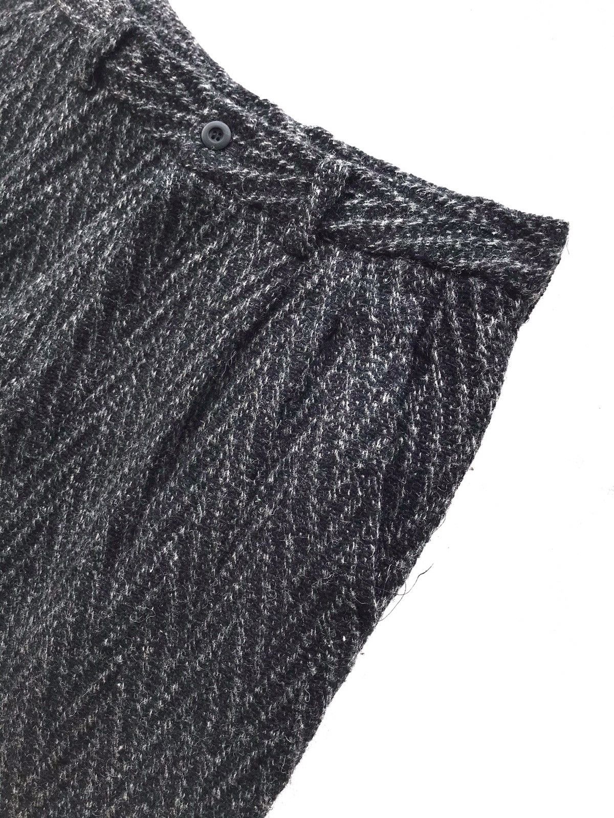Japanese Brand Japan Fabric Cozy Wool Gabardine Trouser Vintage Size US 28 / EU 44 - 5 Thumbnail