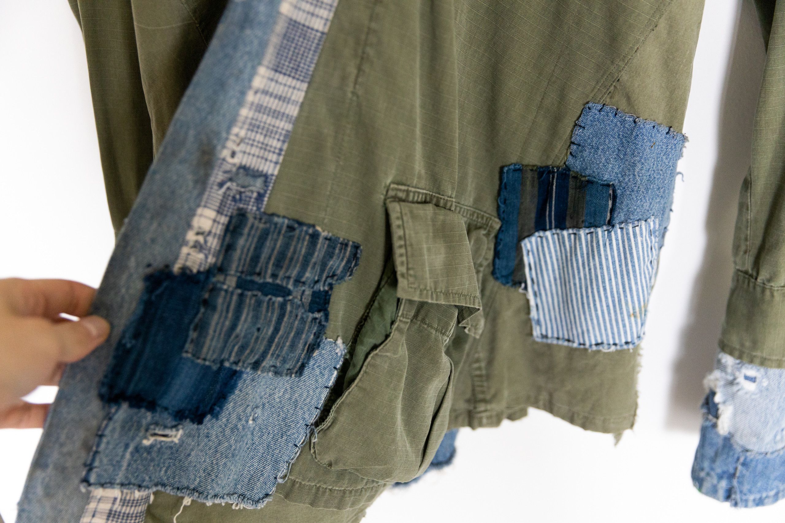 Greg Lauren Greg Lauren Army Jungle Kimono Size US M / EU 48-50 / 2 - 9 Thumbnail