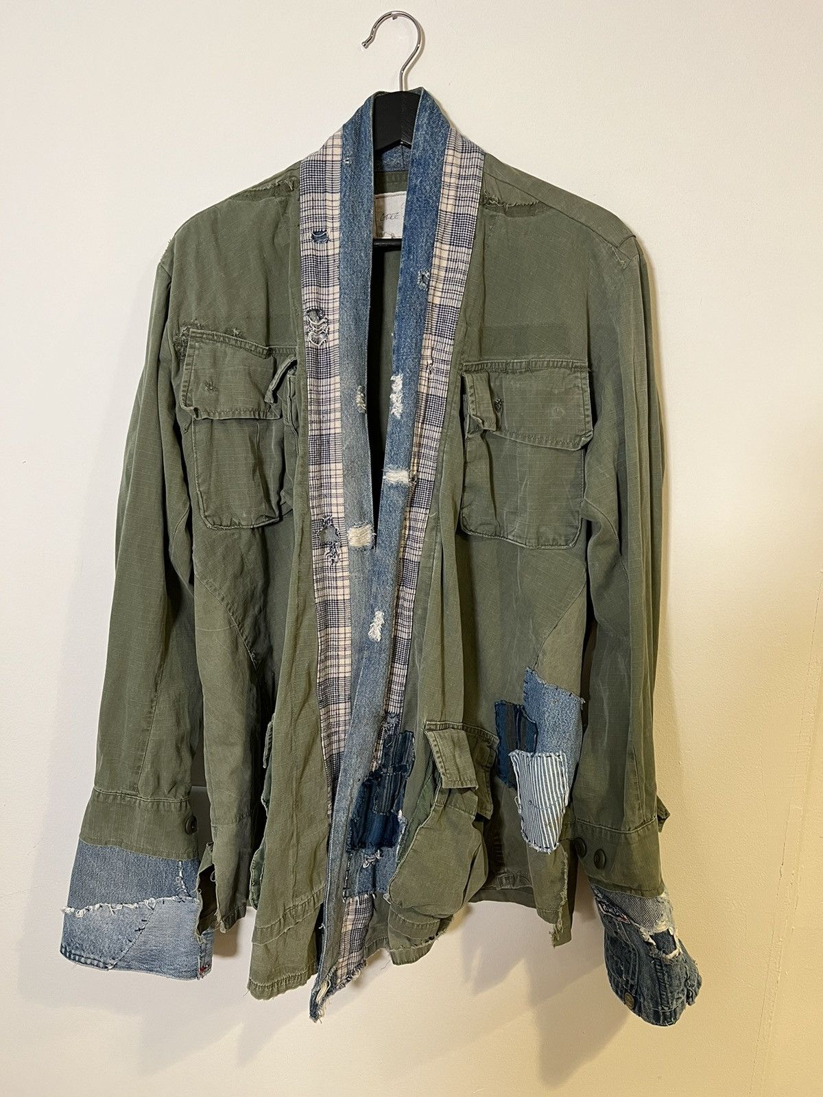 Greg Lauren Greg Lauren Army Jungle Kimono Size US M / EU 48-50 / 2 - 5 Thumbnail