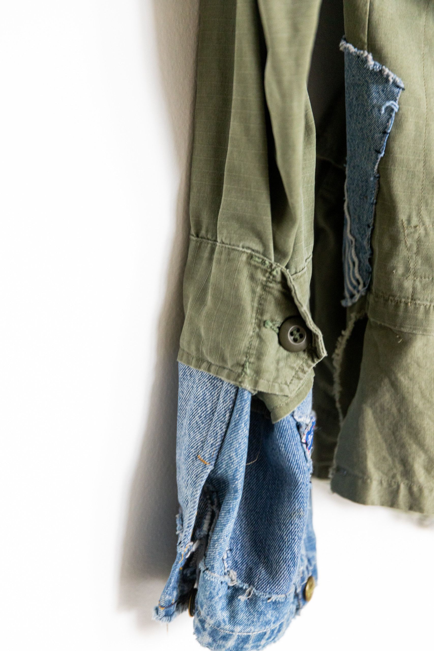 Greg Lauren Greg Lauren Army Jungle Kimono Size US M / EU 48-50 / 2 - 6 Thumbnail