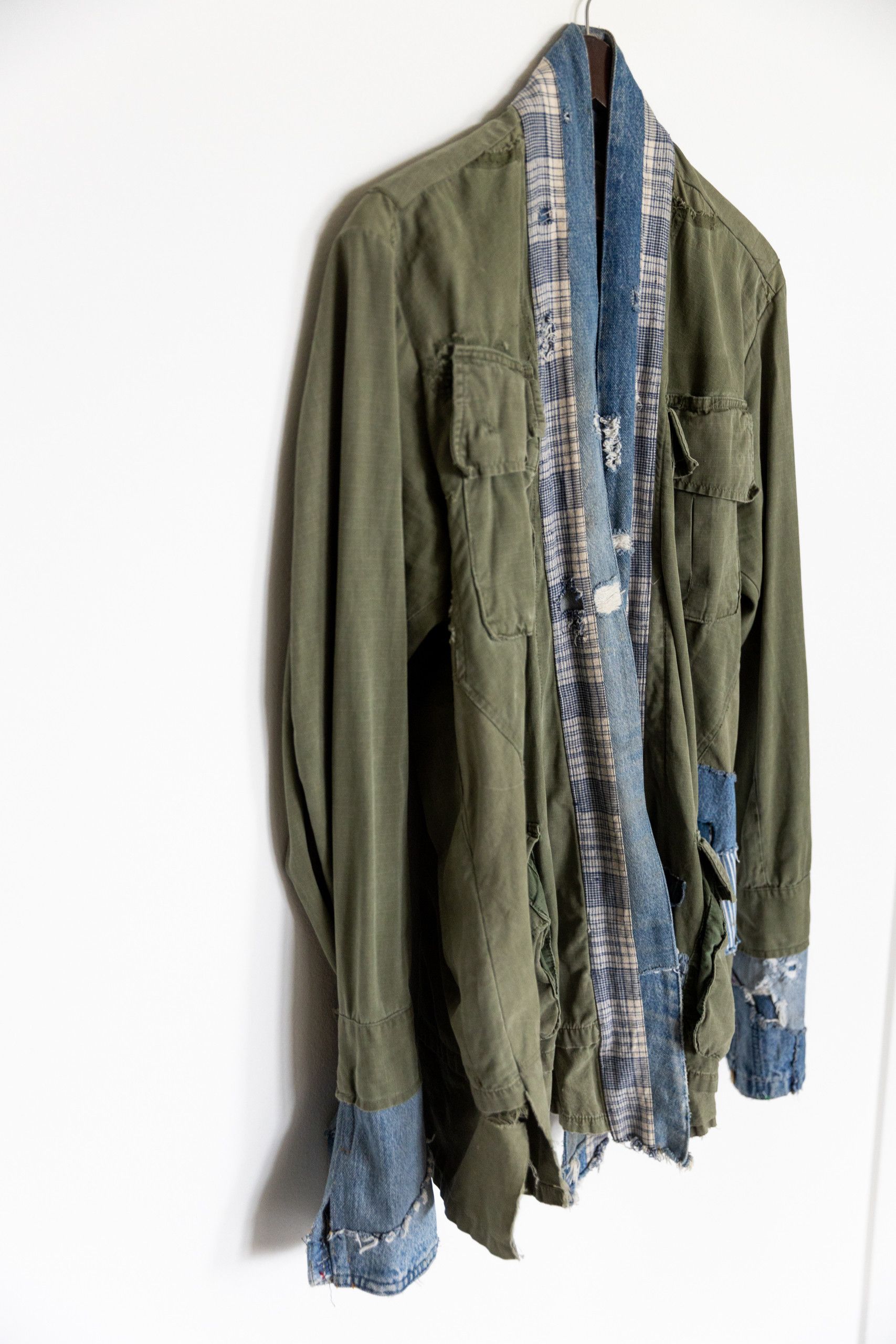 Greg Lauren Greg Lauren Army Jungle Kimono Size US M / EU 48-50 / 2 - 8 Thumbnail