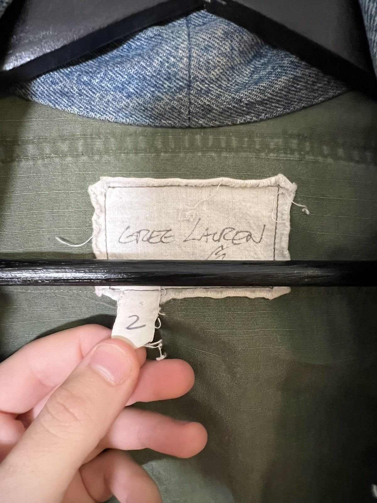 Greg Lauren Greg Lauren Army Jungle Kimono Size US M / EU 48-50 / 2 - 21 Thumbnail