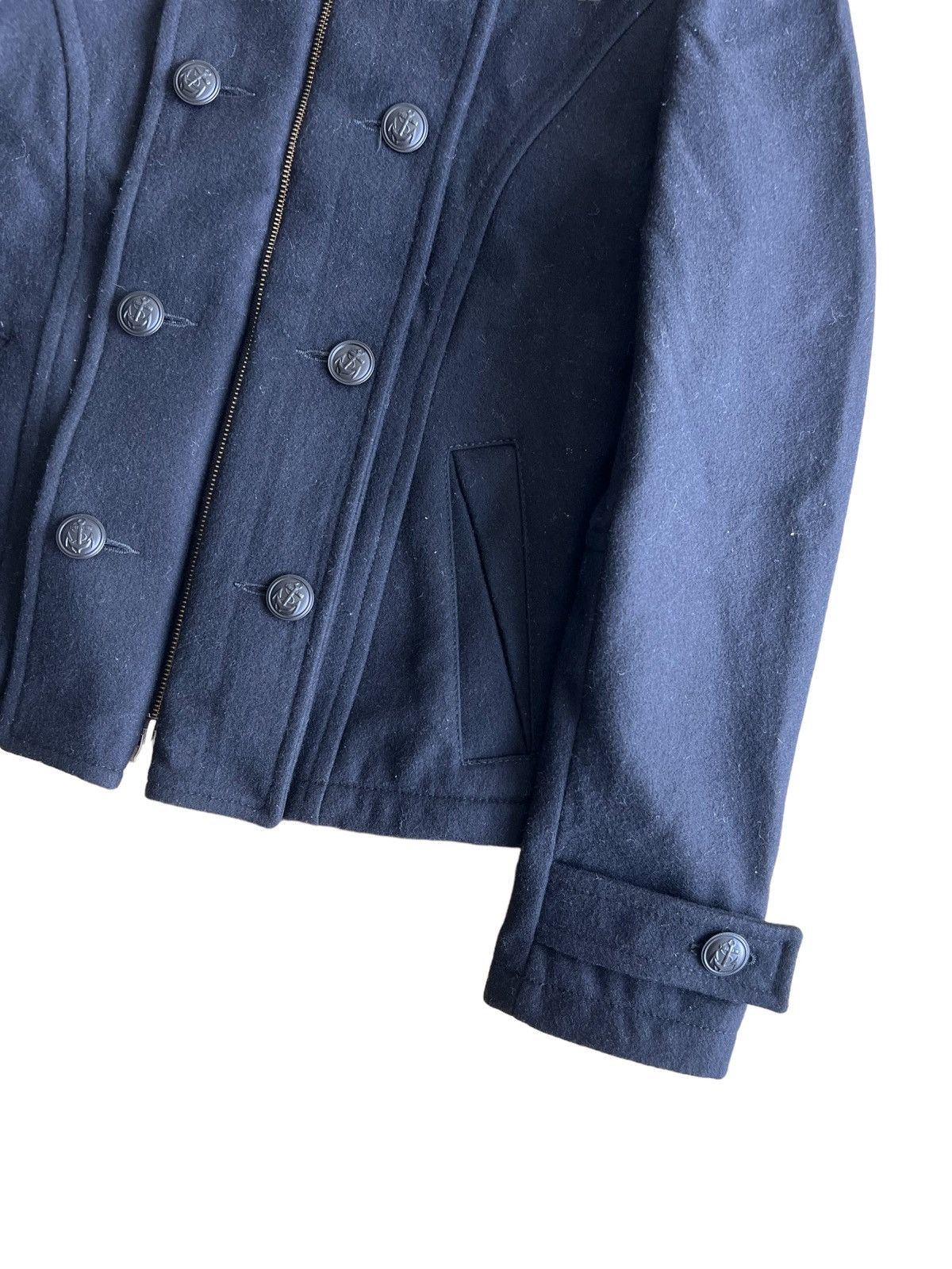 PPFM GRAIL🔥90s PPFM 🇯🇵 Repro Wool Blend Navy Officer Jacket Size US M / EU 48-50 / 2 - 4 Thumbnail