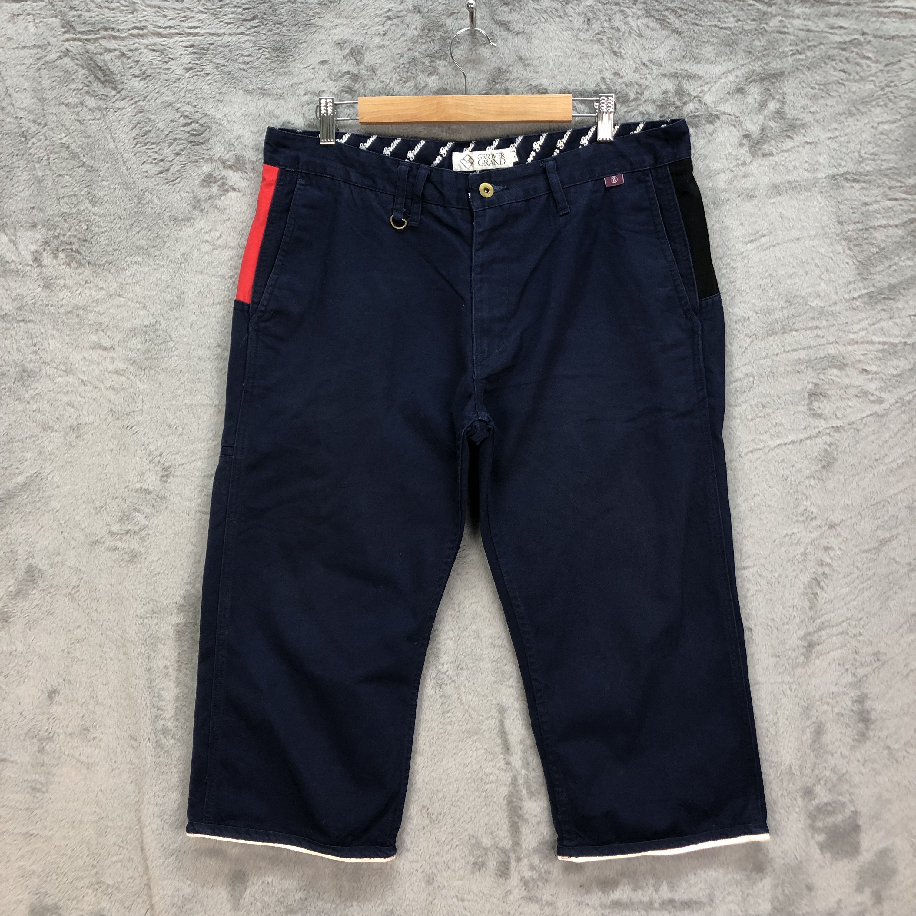 Japanese Brand Groover Grand Quarter Short Pants #6216-54 Size US 37 - 5 Thumbnail