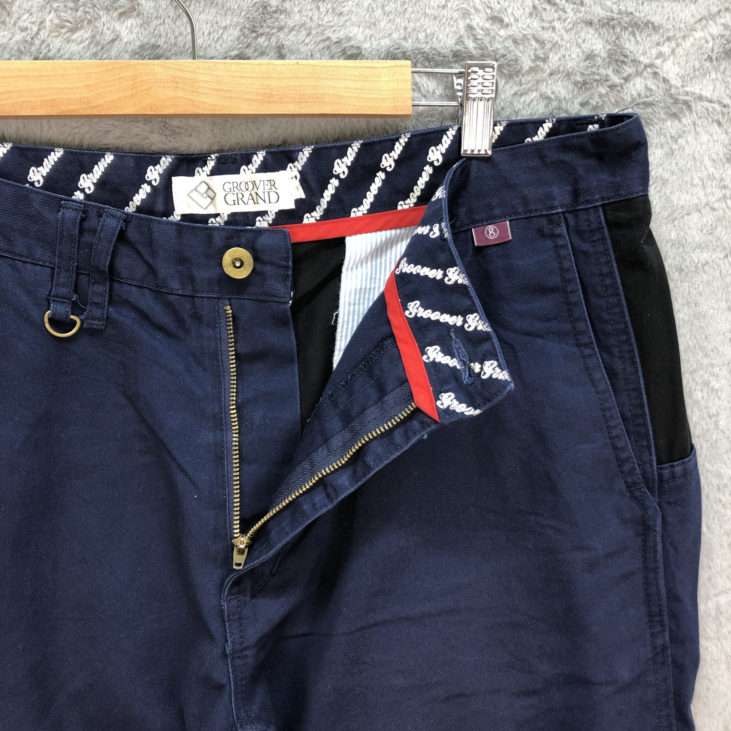 Japanese Brand Groover Grand Quarter Short Pants #6216-54 Size US 37 - 11 Thumbnail
