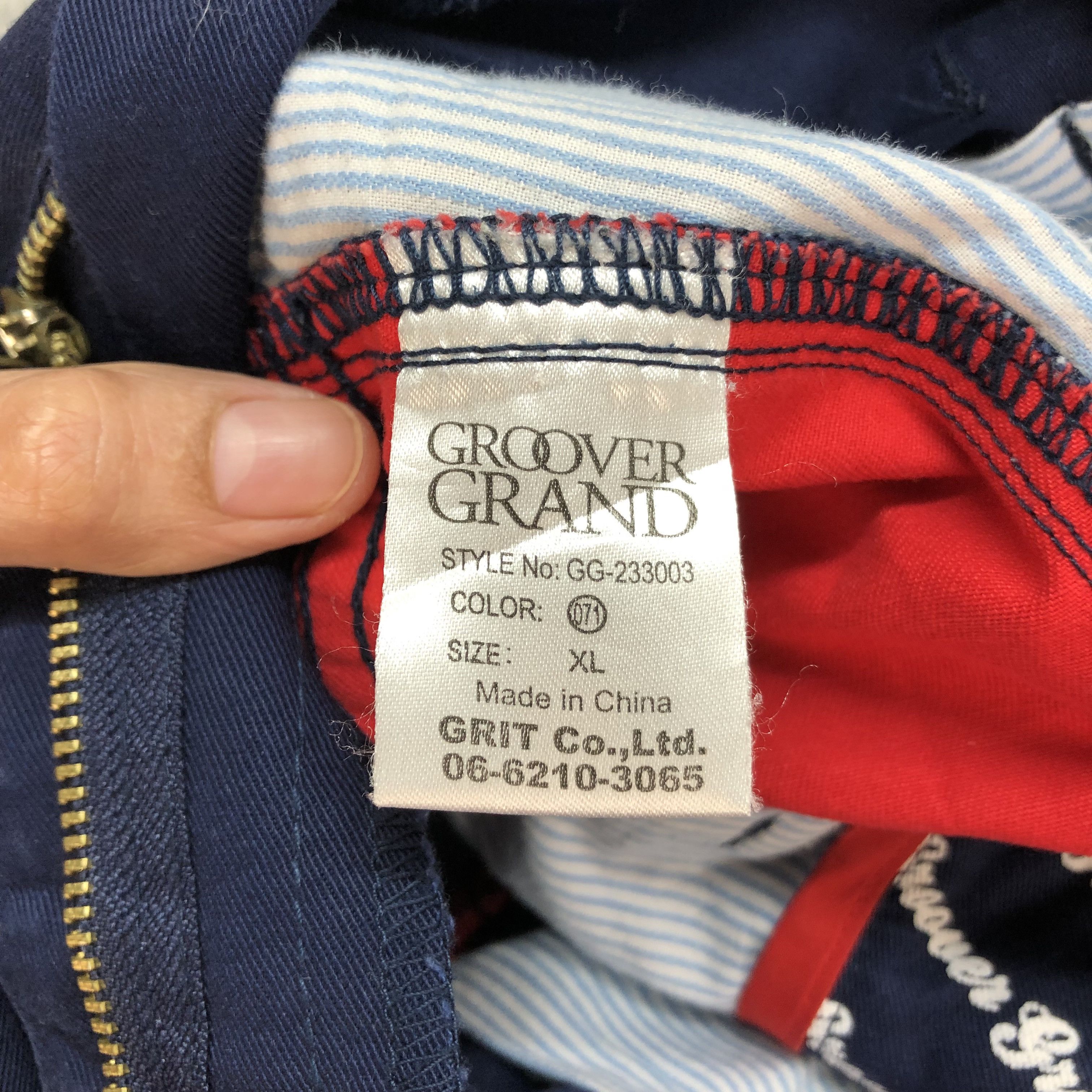 Japanese Brand Groover Grand Quarter Short Pants #6216-54 Size US 37 - 13 Thumbnail