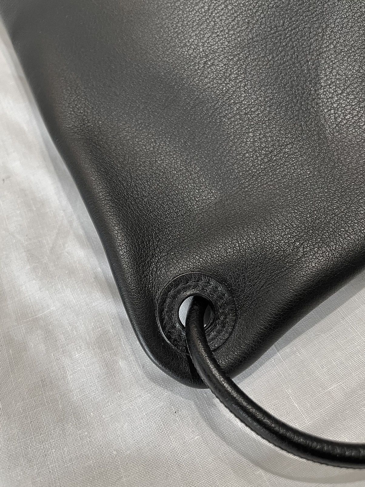 Balenciaga BALENCIAGA Leather Drawstring Backpack Bag Size ONE SIZE - 8 Thumbnail