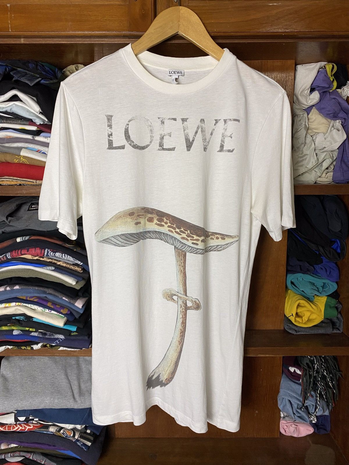 Loewe LOEWE Mushroom Graphic Tshirt Size US S / EU 44-46 / 1 - 10 Thumbnail