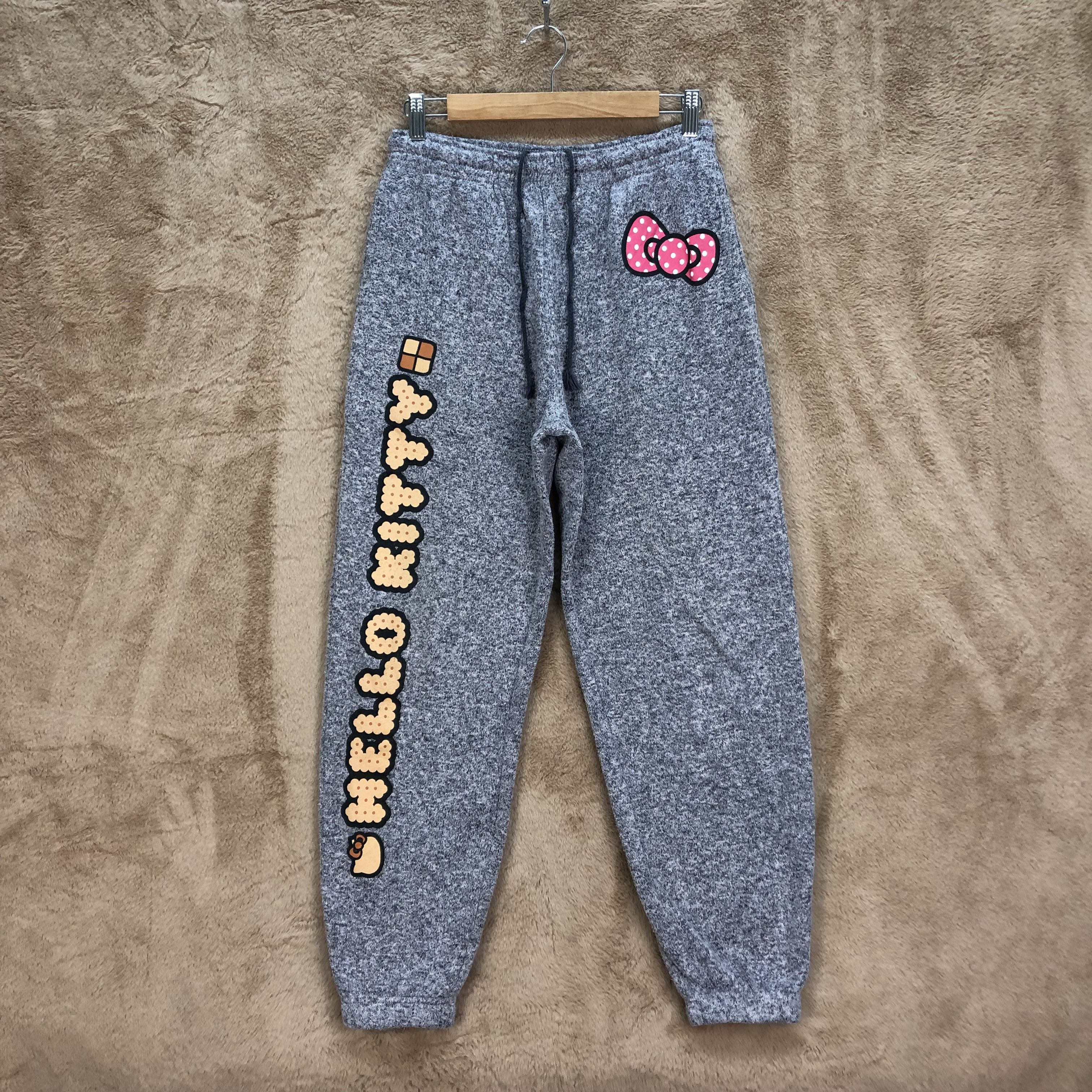 Anime Hello Kitty Big Logo Sweatpants #6217-54 Size 30" / US 8 / IT 44 - 1 Thumbnail