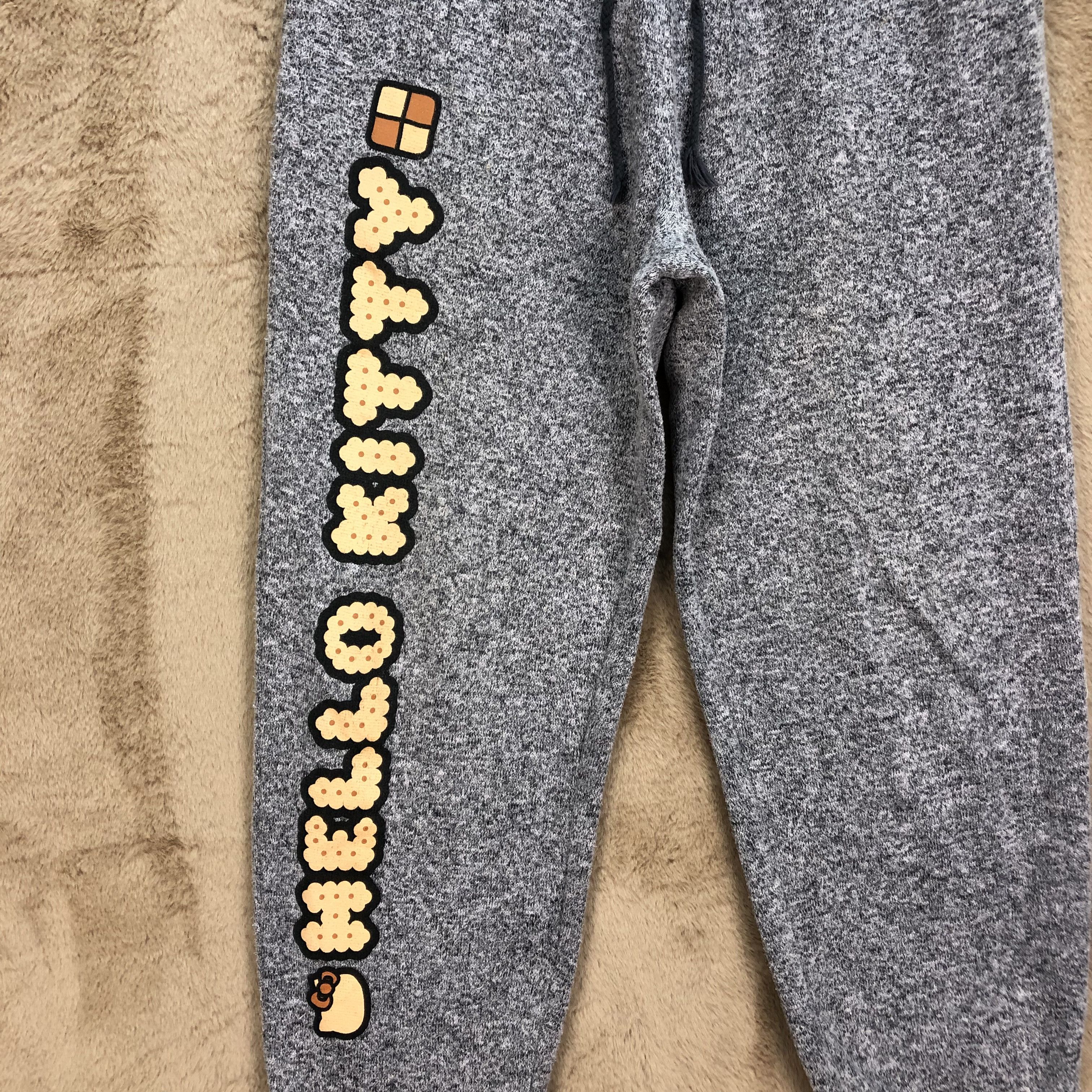 Anime Hello Kitty Big Logo Sweatpants #6217-54 Size 30" / US 8 / IT 44 - 3 Thumbnail