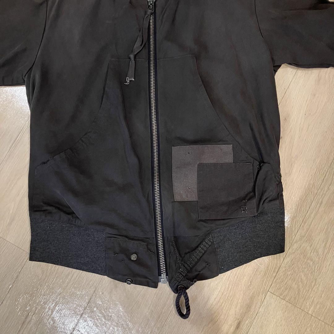 Greg Lauren Charcoal Tent zip front bomber Size US M / EU 48-50 / 2 - 3 Thumbnail
