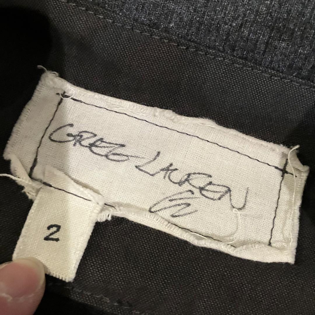 Greg Lauren Charcoal Tent zip front bomber Size US M / EU 48-50 / 2 - 4 Thumbnail