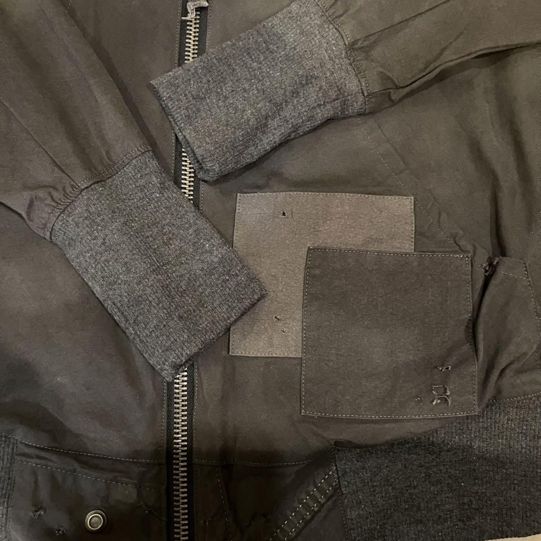 Greg Lauren Charcoal Tent zip front bomber Size US M / EU 48-50 / 2 - 5 Thumbnail