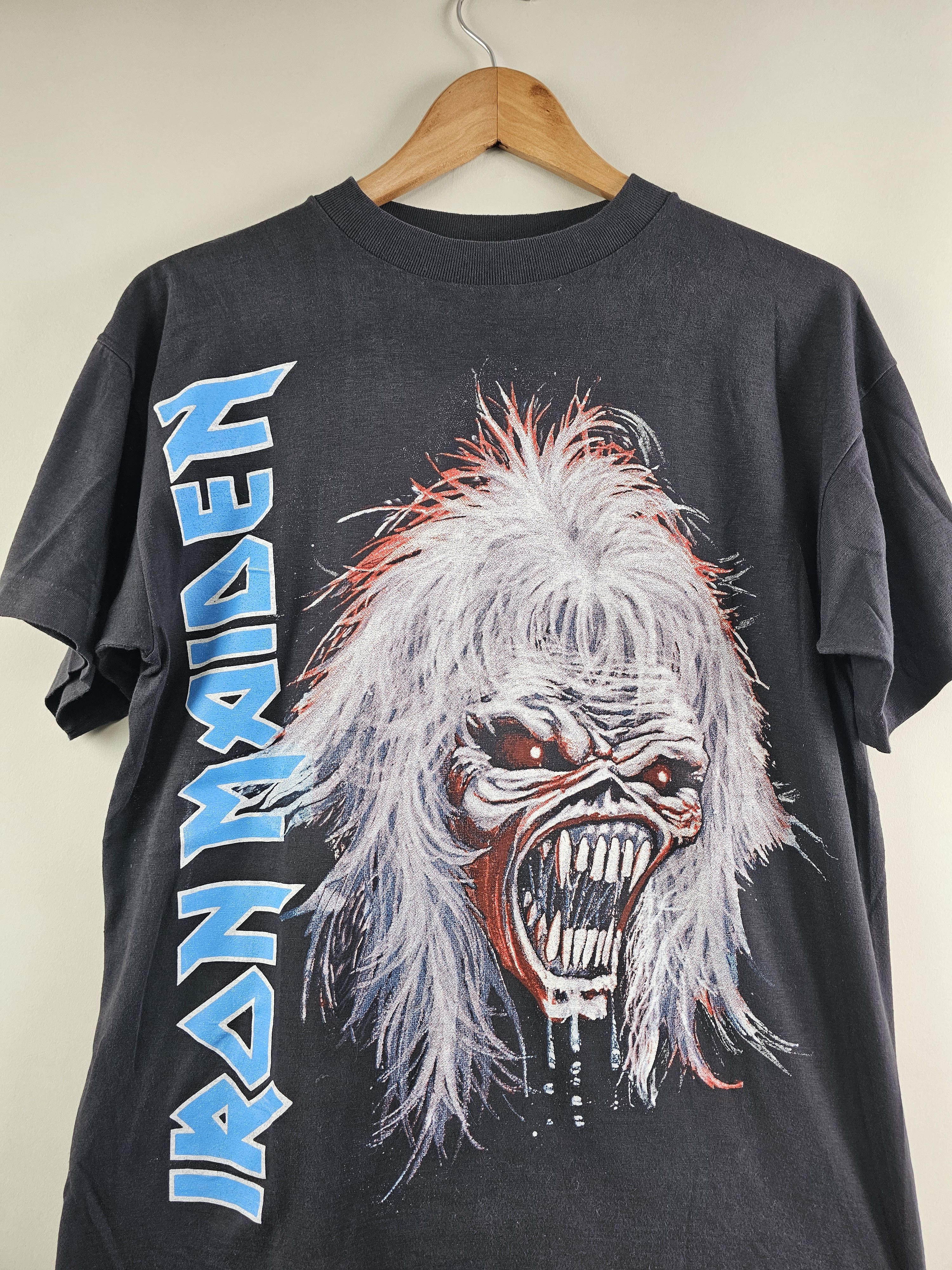 Band Tees × Iron Maiden × Vintage 1993 Iron Maiden A Real Live One Size US L / EU 52-54 / 3 - 2 Thumbnail