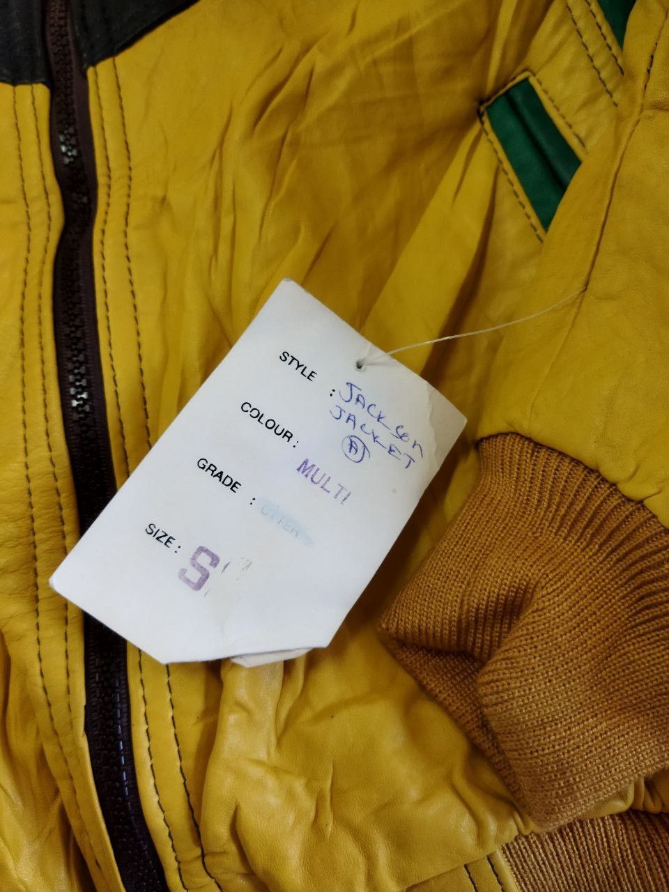 Japanese Brand Jackson Leather Jacket - Size S Size US S / EU 44-46 / 1 - 9 Thumbnail