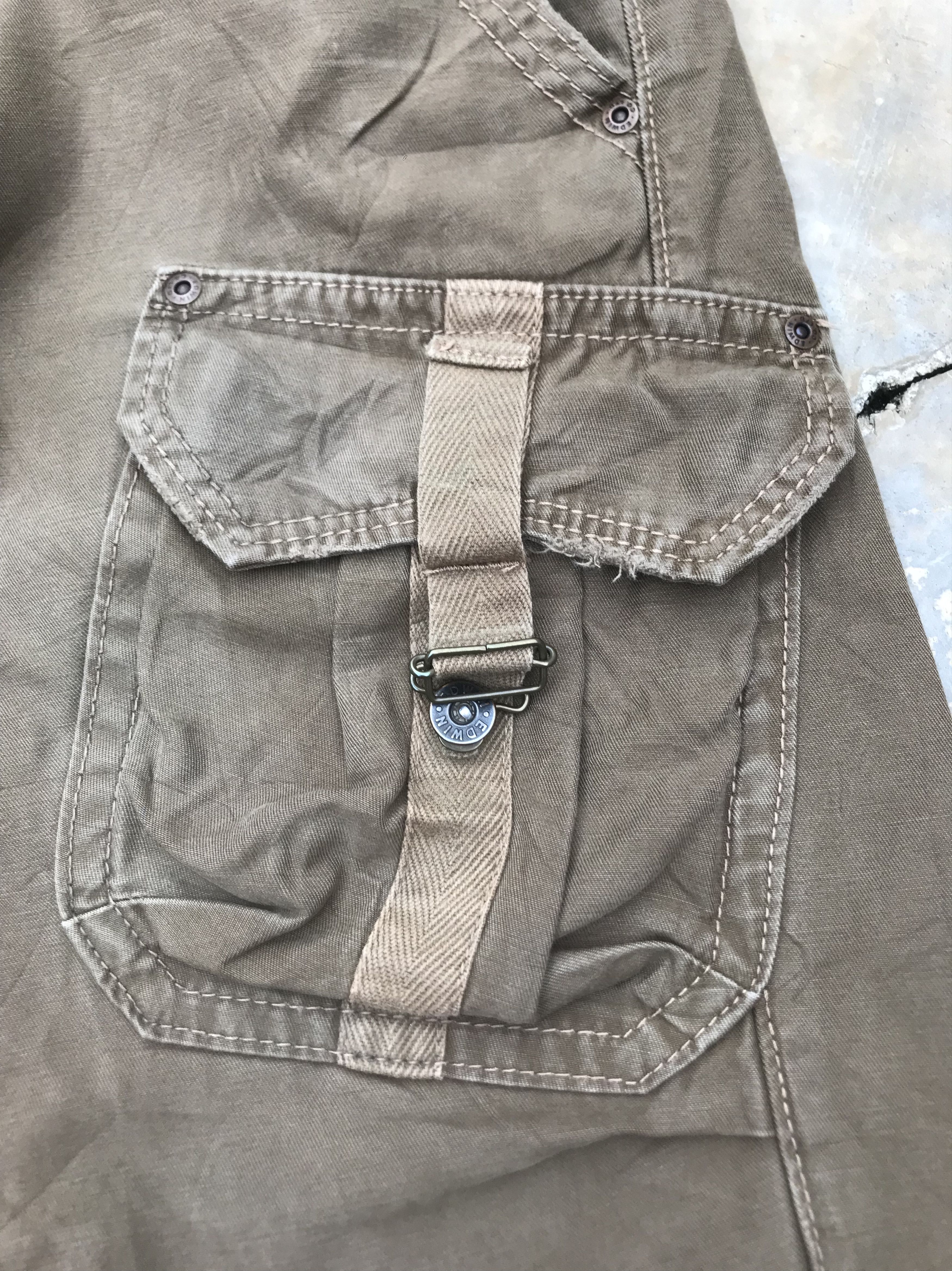 Edwin EDWIN EXCLUSIVE VINTAGE CARGO PANT Size US 34 / EU 50 - 3 Thumbnail