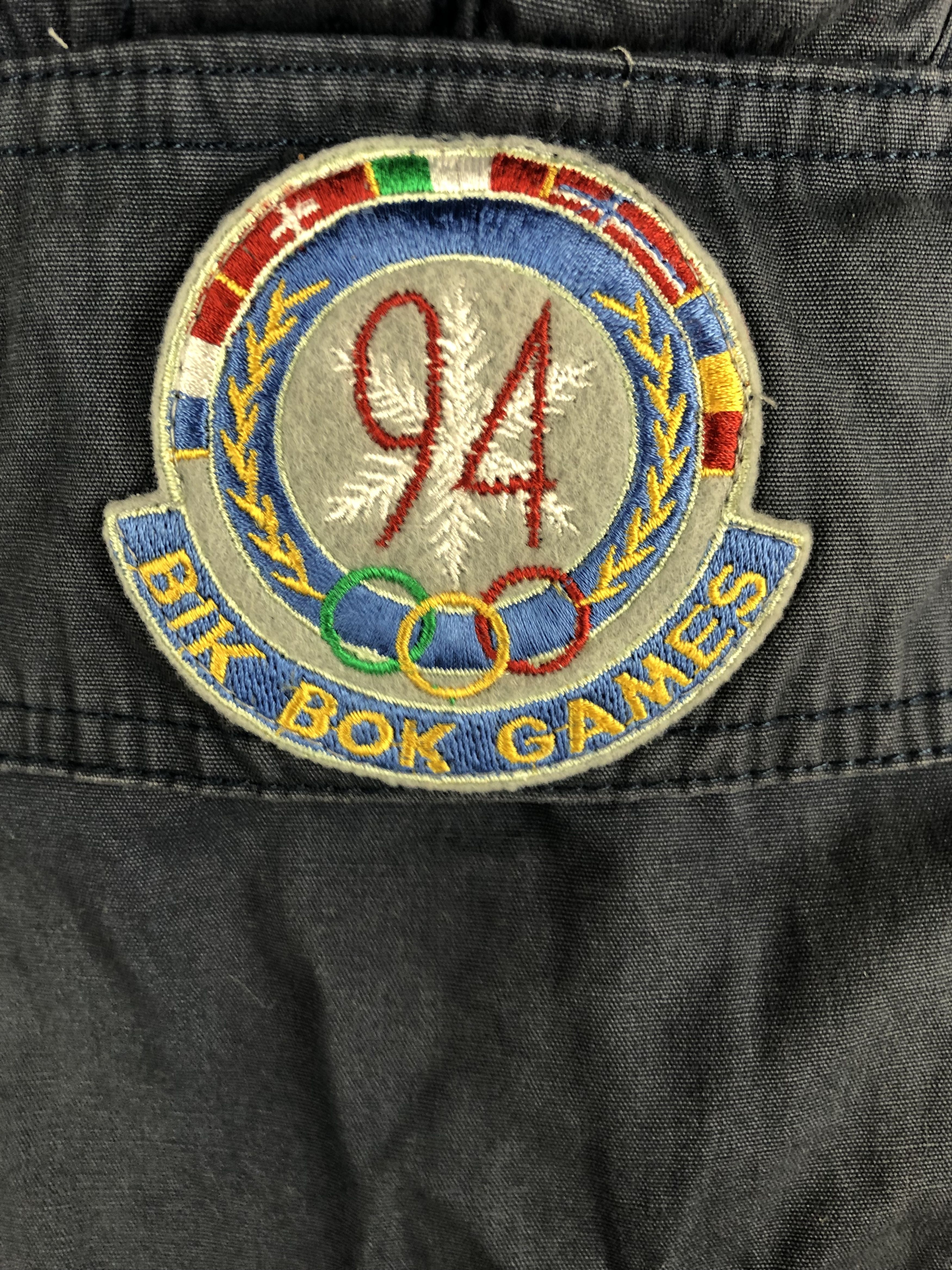 USA Olympics 1994 Vintage BIK BOK GAMES Jacket M259 Size US XL / EU 56 / 4 - 5 Thumbnail