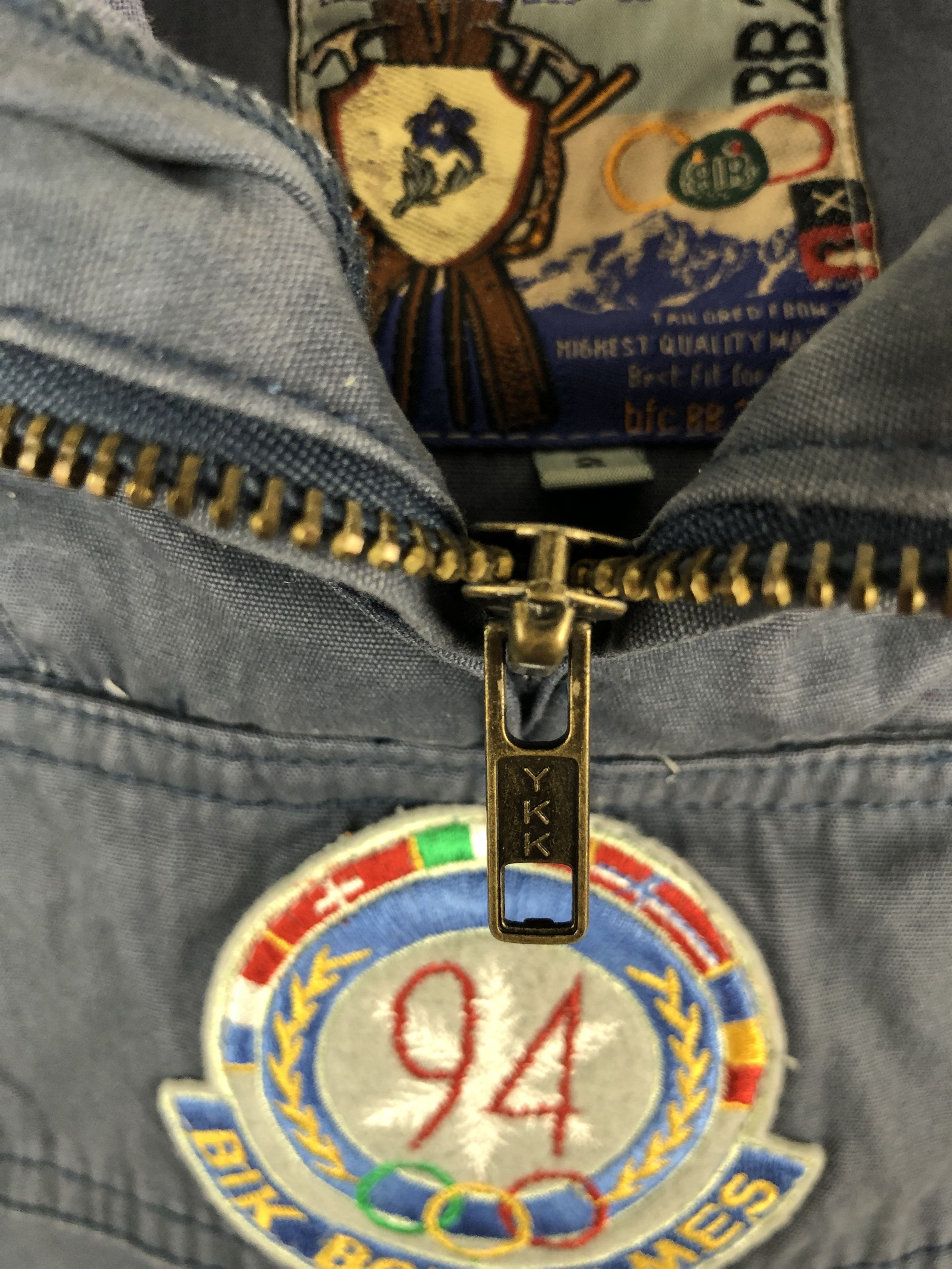 USA Olympics 1994 Vintage BIK BOK GAMES Jacket M259 Size US XL / EU 56 / 4 - 8 Thumbnail
