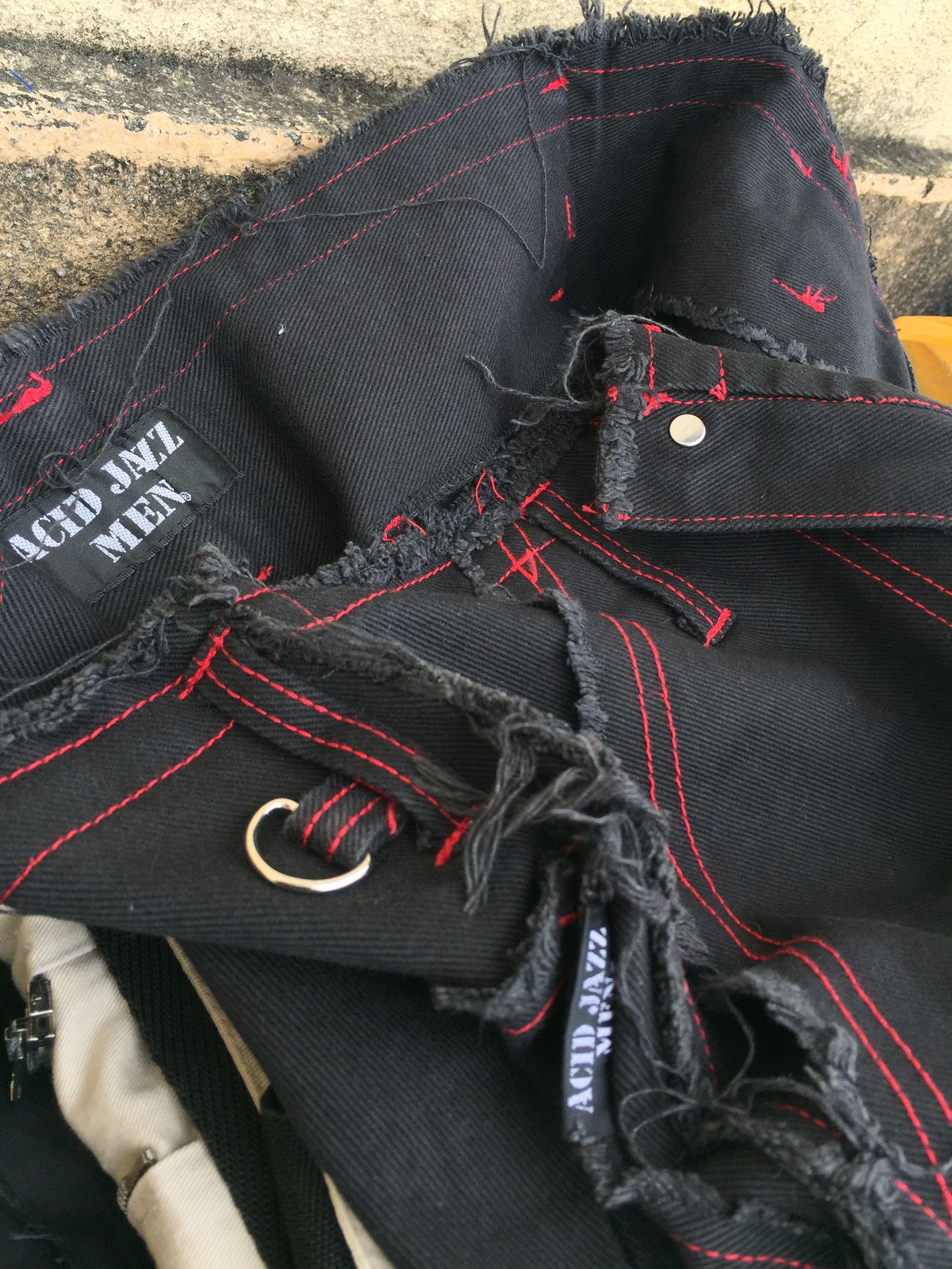 Japanese Brand Acid Jazz Man - Bondage Trousers Made in Japan Size US 29 - 8 Thumbnail