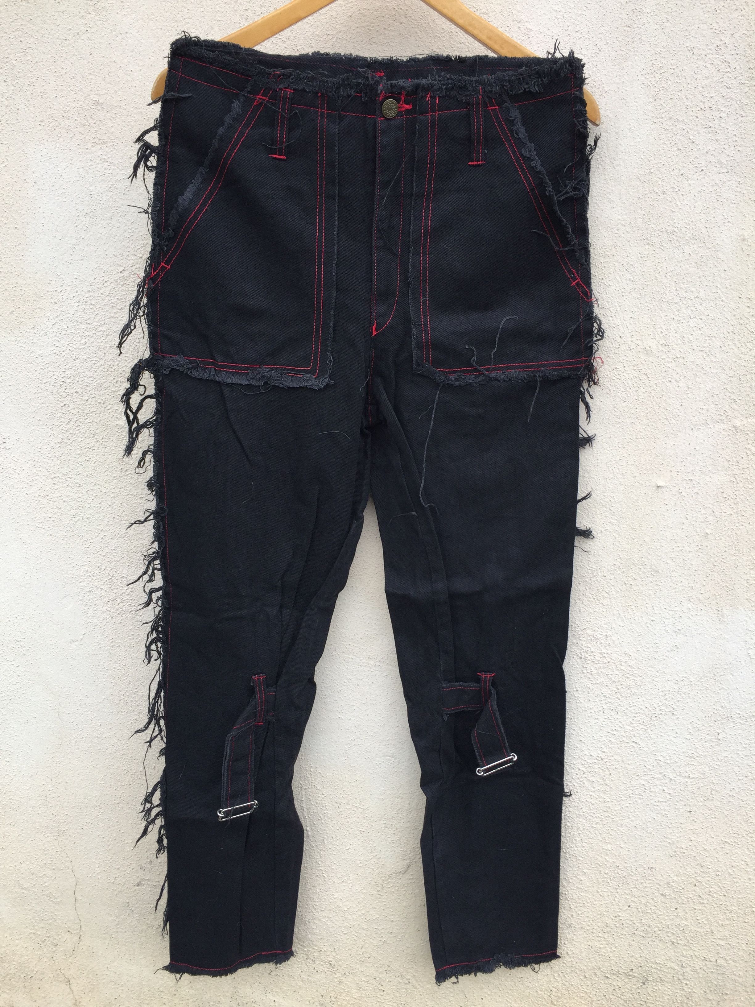 Japanese Brand Acid Jazz Man - Bondage Trousers Made in Japan Size US 29 - 1 Thumbnail