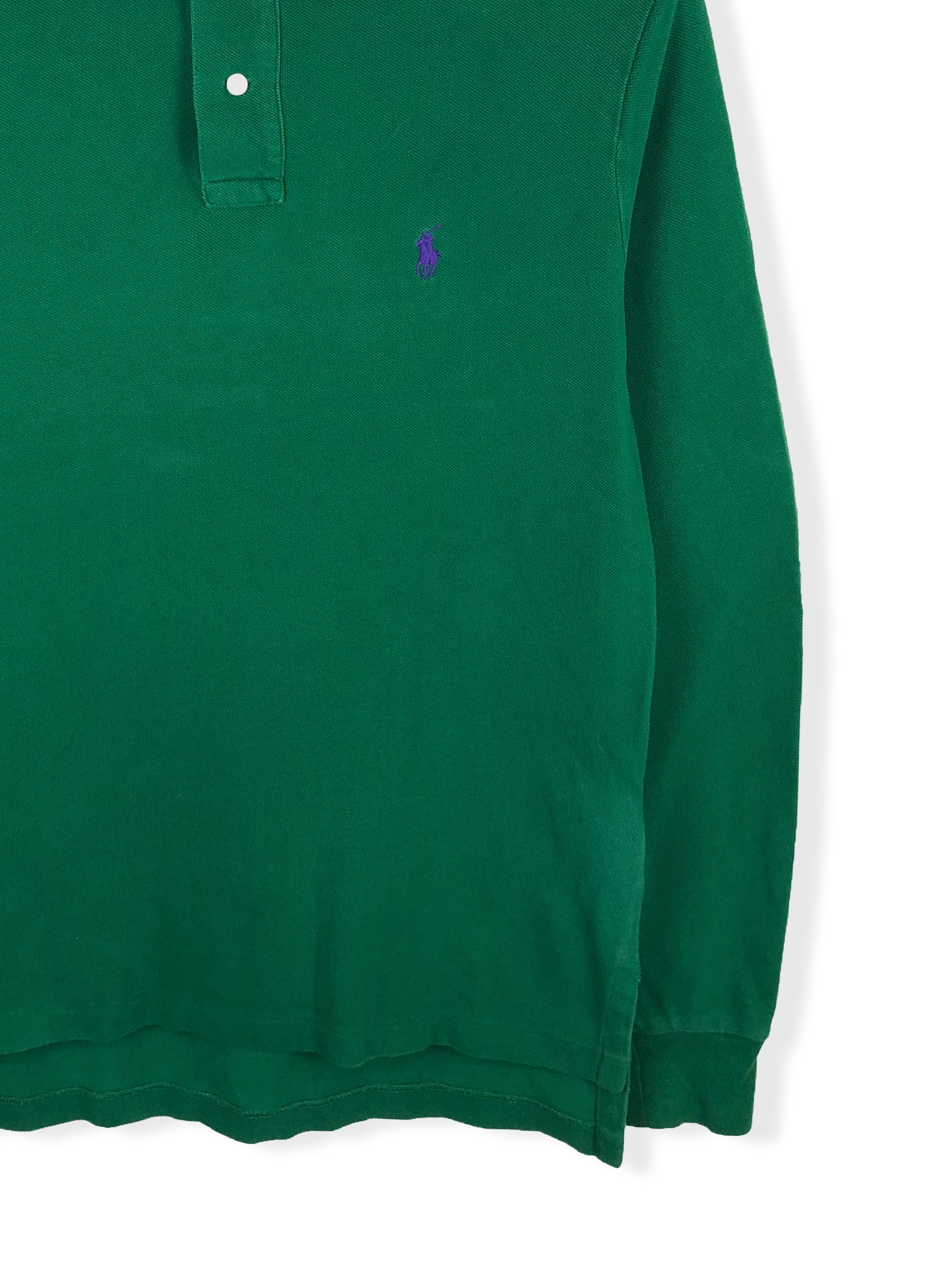 Polo Ralph Lauren Vintage POLO RALPH LAUREN Green Sweatshirt M227 Size US S / EU 44-46 / 1 - 2 Thumbnail