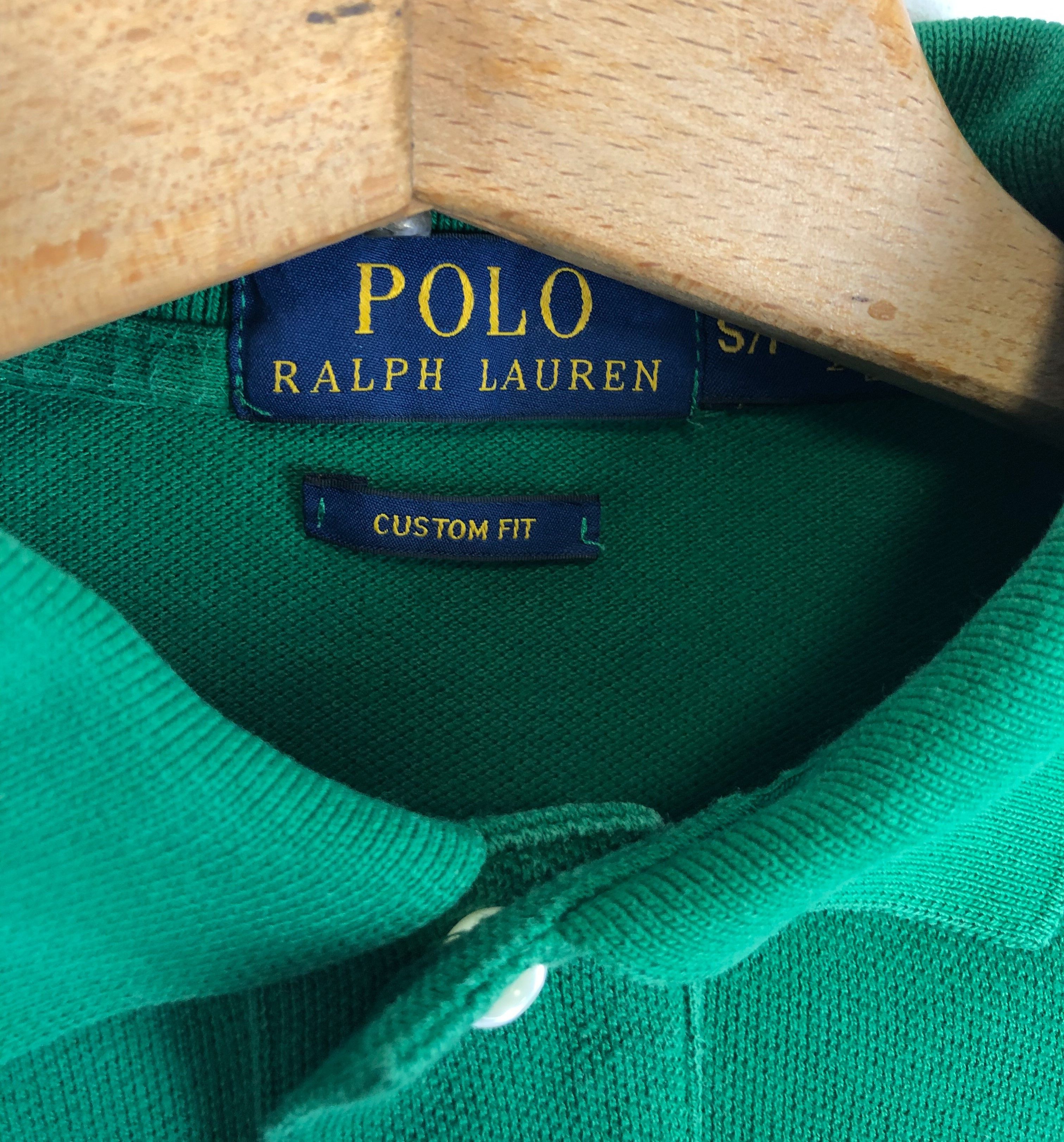 Polo Ralph Lauren Vintage POLO RALPH LAUREN Green Sweatshirt M227 Size US S / EU 44-46 / 1 - 5 Thumbnail