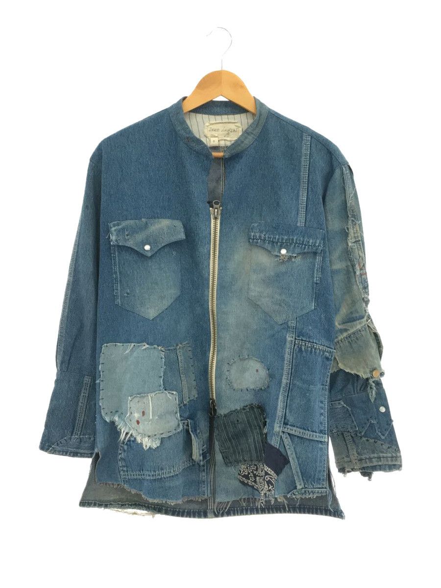 Greg Lauren Vintage denim zip front western studo Size US S / EU 44-46 / 1 - 6 Thumbnail