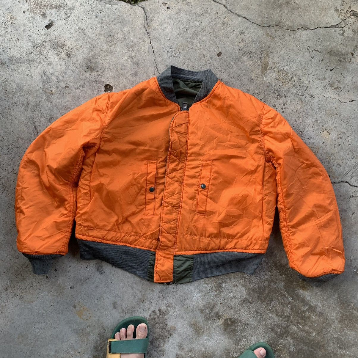 Alpha Industries Alpha Industries reversible vintage bomber military style Size US L / EU 52-54 / 3 - 11 Thumbnail
