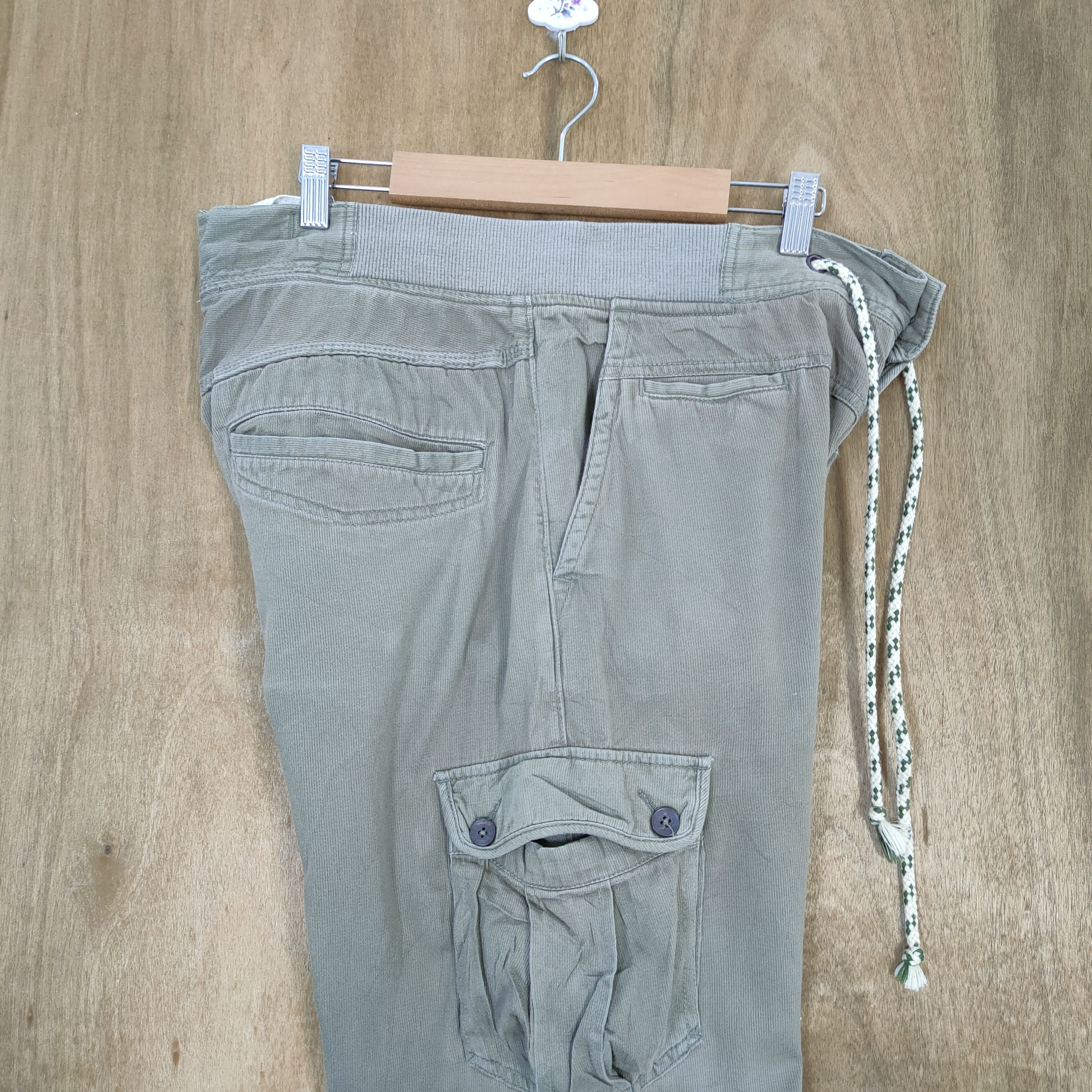 Japanese Brand × Vintage JAPANESE BRAND DRAWSTRING WAIST CARGO PANTS Size US 34 / EU 50 - 14 Thumbnail