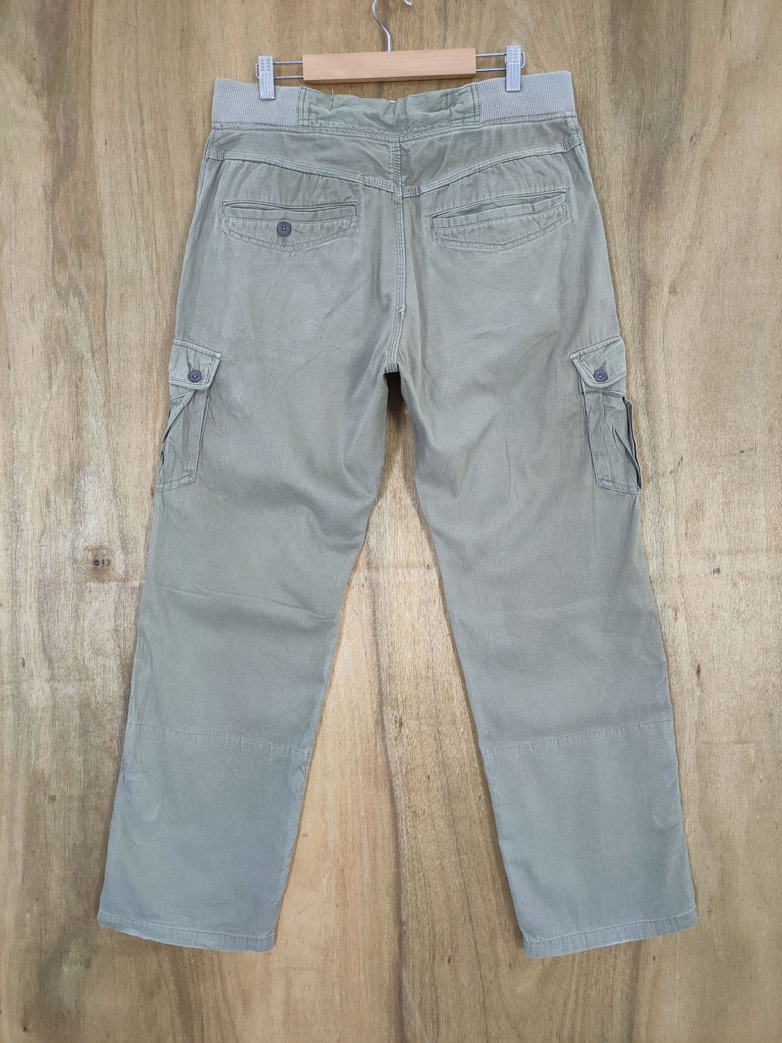 Japanese Brand × Vintage JAPANESE BRAND DRAWSTRING WAIST CARGO PANTS Size US 34 / EU 50 - 8 Thumbnail