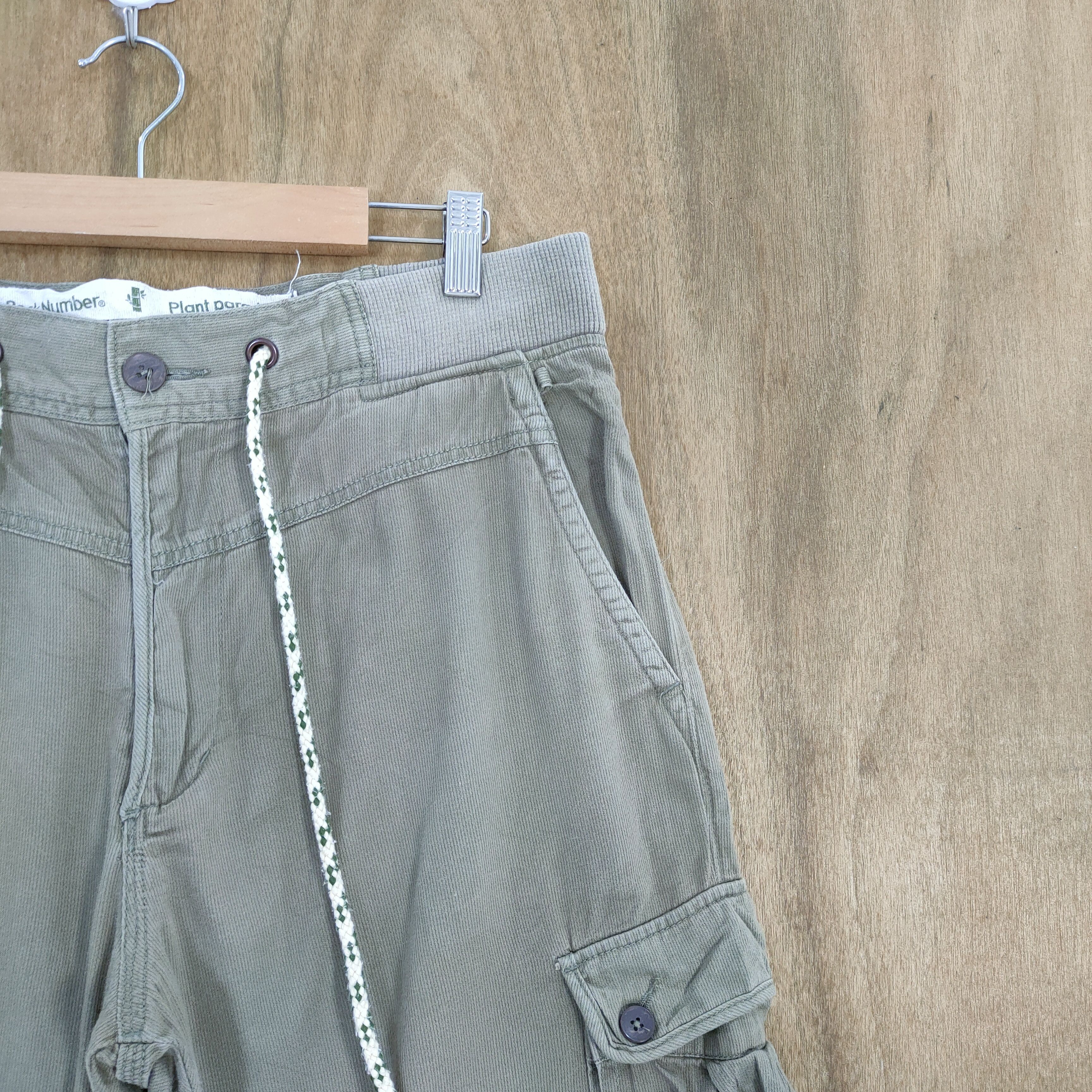 Japanese Brand × Vintage JAPANESE BRAND DRAWSTRING WAIST CARGO PANTS Size US 34 / EU 50 - 5 Thumbnail