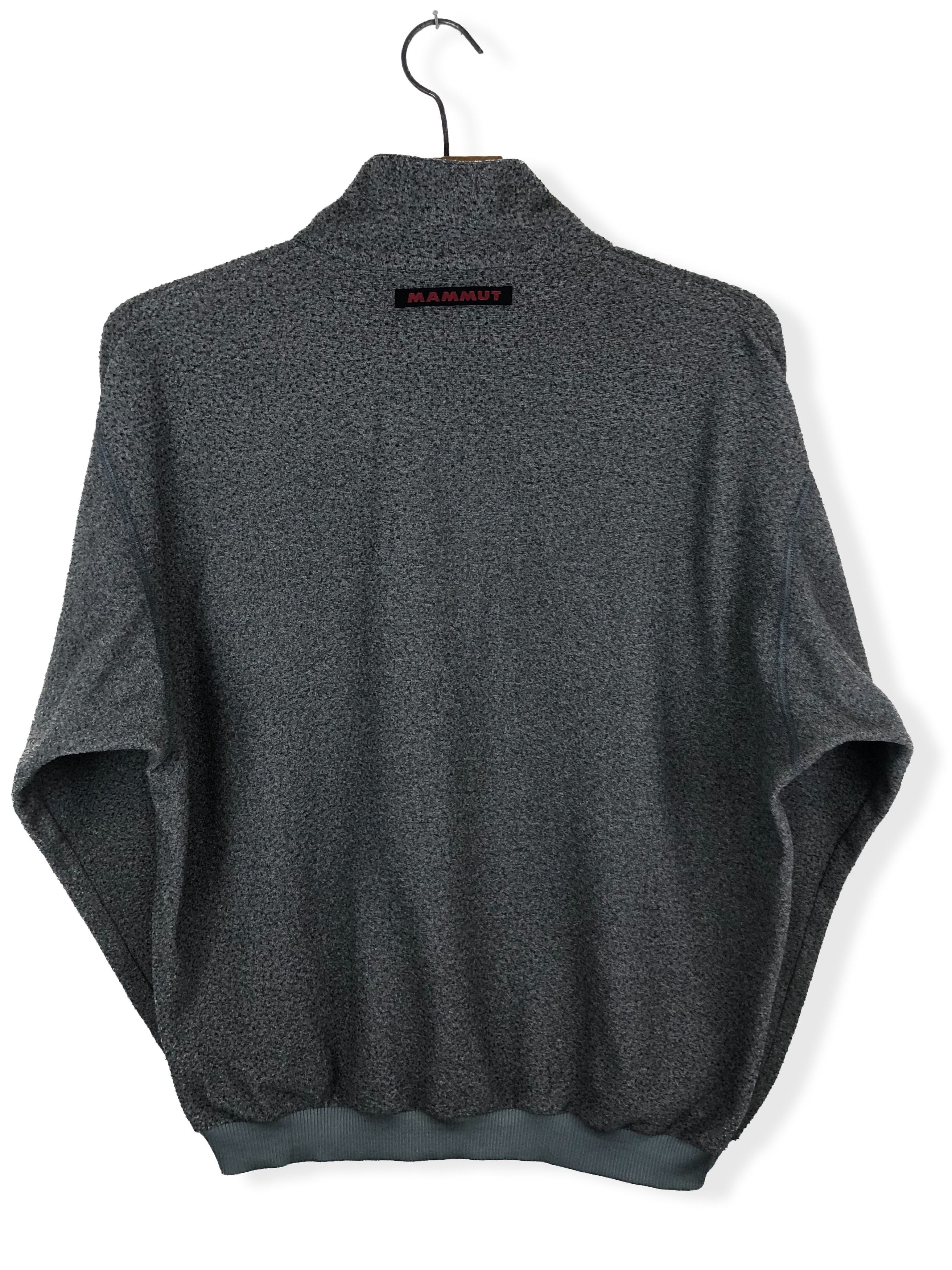 Mammut 90s Vintage MAMMUT 1-3 Zip Grey Fleece M214 Size US XL / EU 56 / 4 - 9 Thumbnail