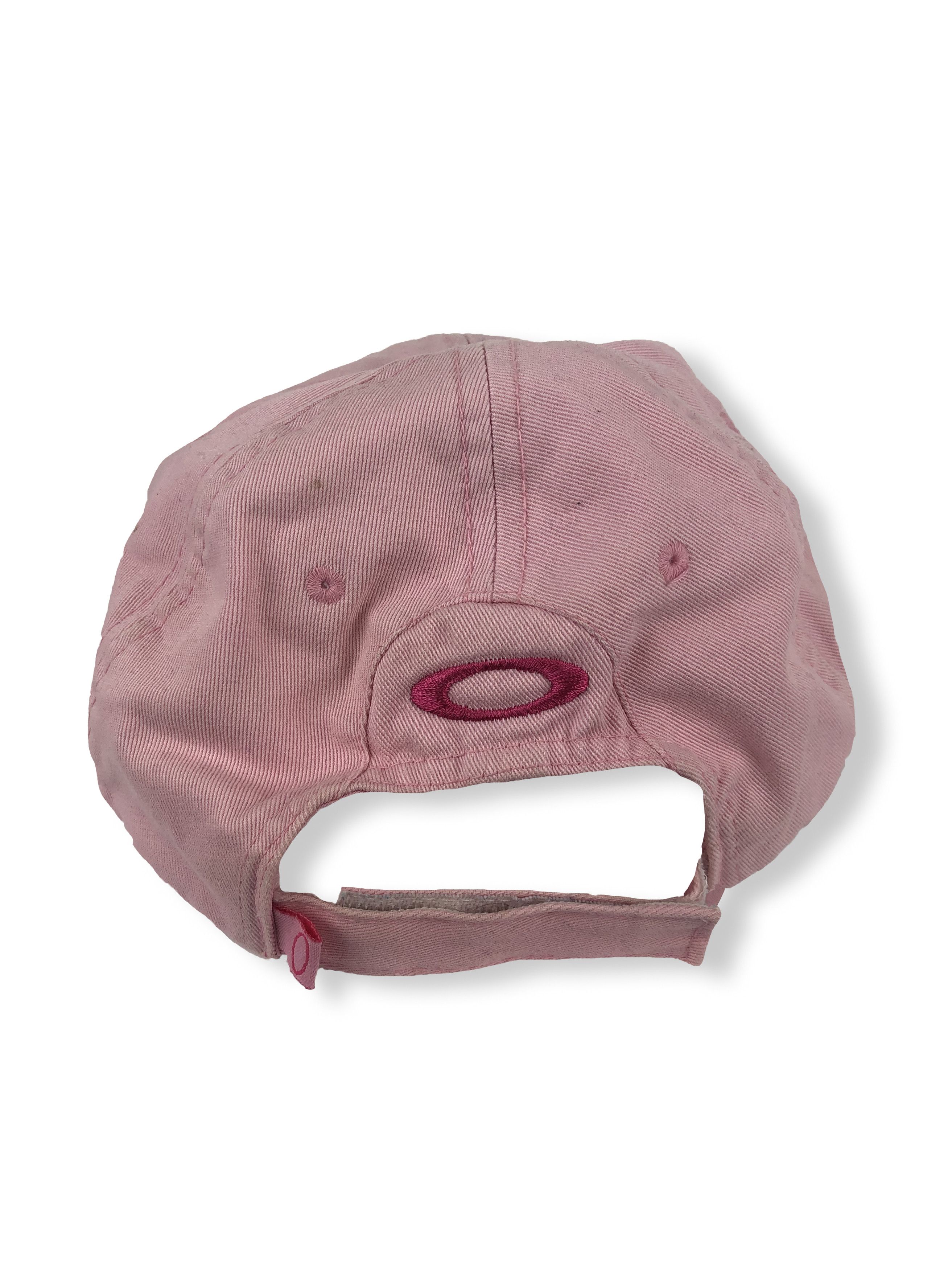 Hat Club Vintage OAKLEY Pink 5 Panel Cap Y2K M111 Size ONE SIZE - 4 Thumbnail