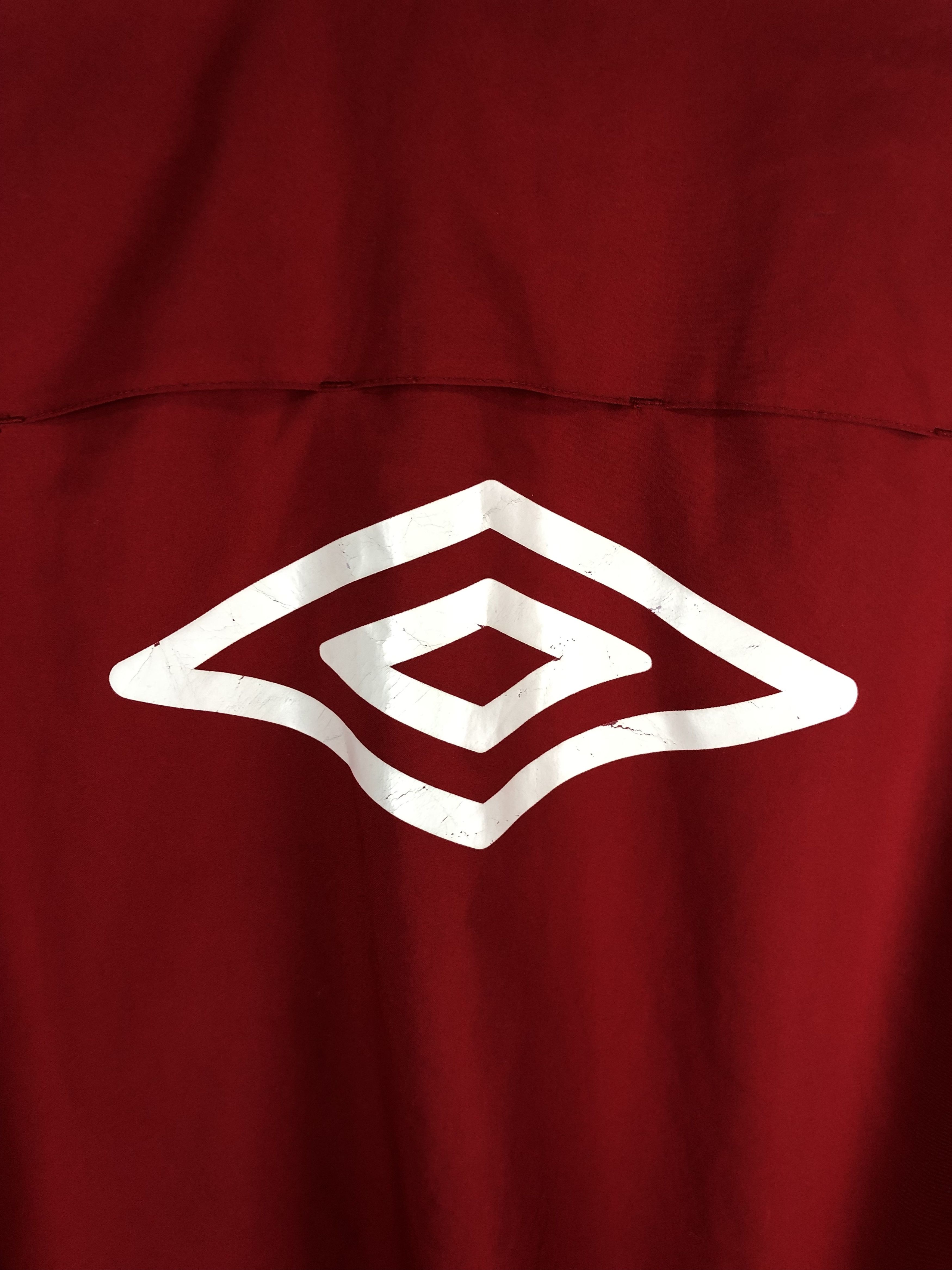 Umbro VINTAGE UMBRO RED LIGHT JACKET ENGLAND BIG BACK LOGO Size US XL / EU 56 / 4 - 13 Thumbnail