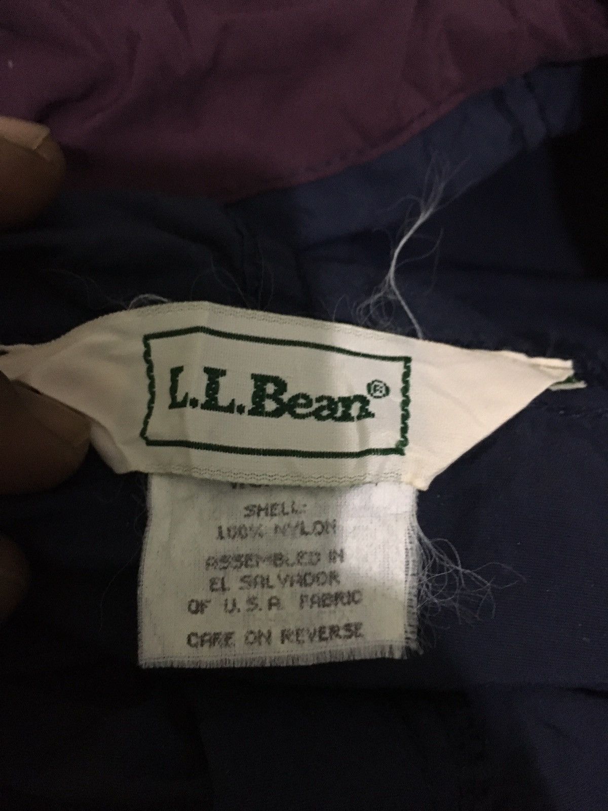 L.L. Bean × Vintage Vtg L.L Bean anorak hoodie windbreaker jacket Size L / US 10 / IT 46 - 5 Thumbnail