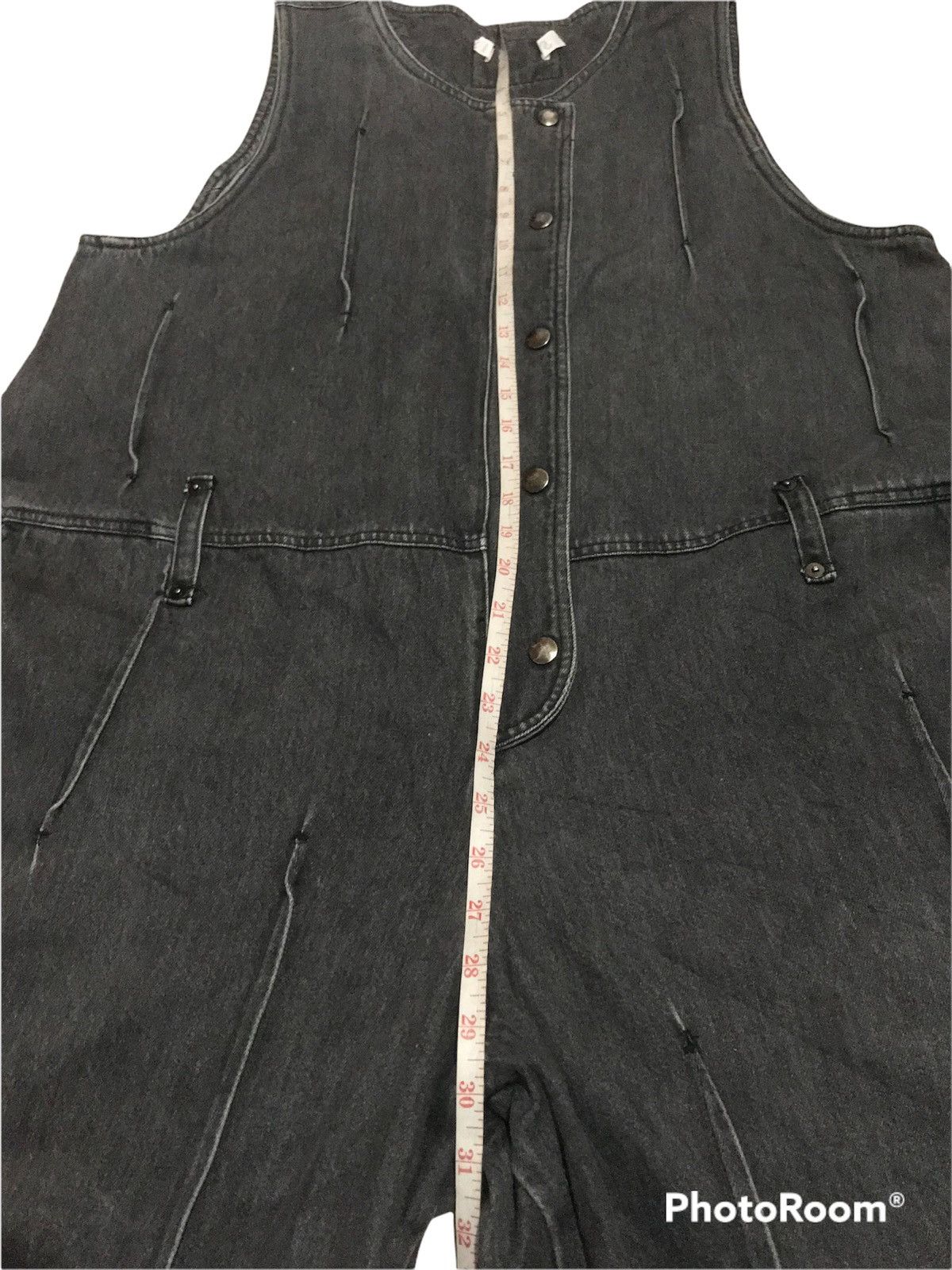 Issey Miyake Vintage Rare🔥Issey Miyake Overalls Denim Size US 44 / EU 60 - 10 Thumbnail