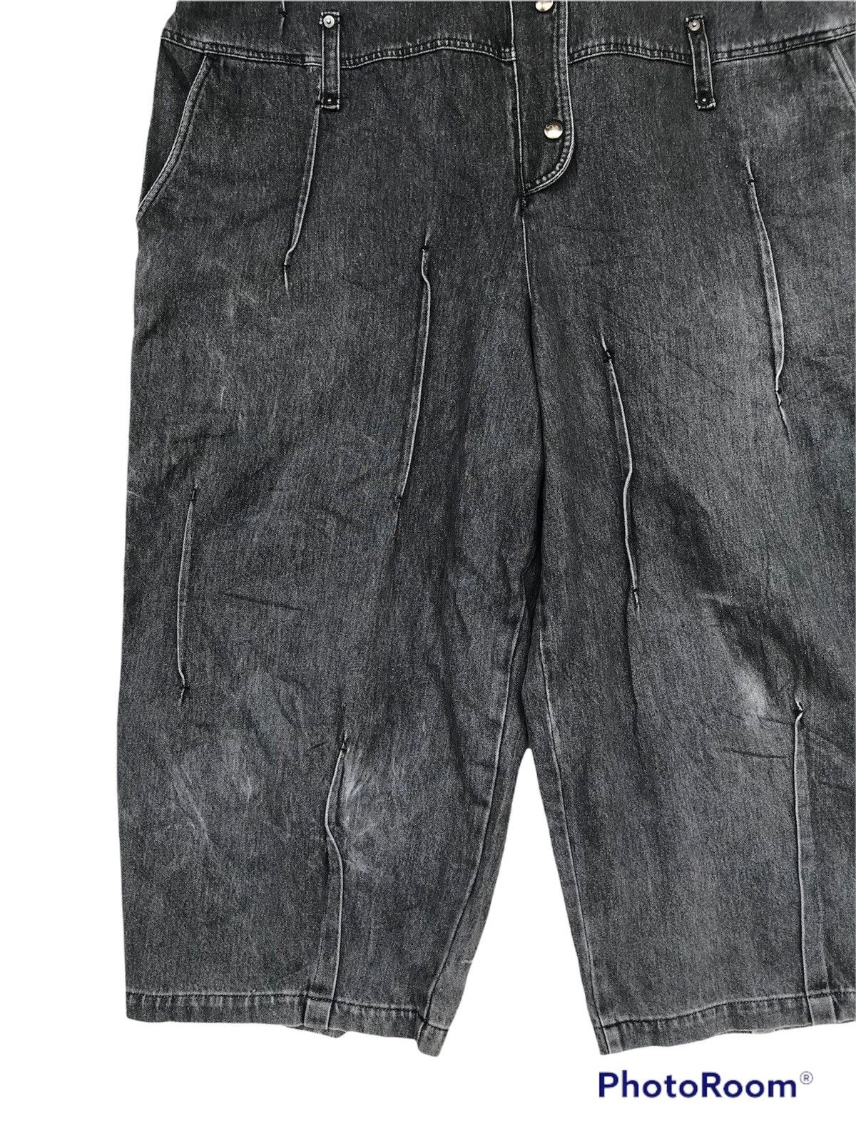 Issey Miyake Vintage Rare🔥Issey Miyake Overalls Denim Size US 44 / EU 60 - 13 Thumbnail