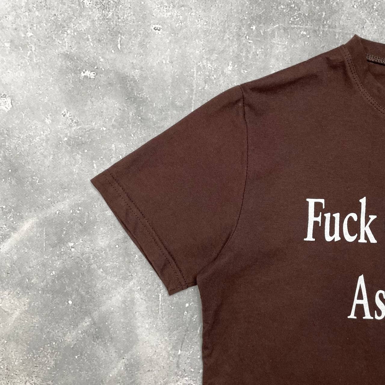 Other Vintage Y2K Fuck Google Ask Me Humor T Shirt Brown Size US M / EU 48-50 / 2 - 7 Thumbnail