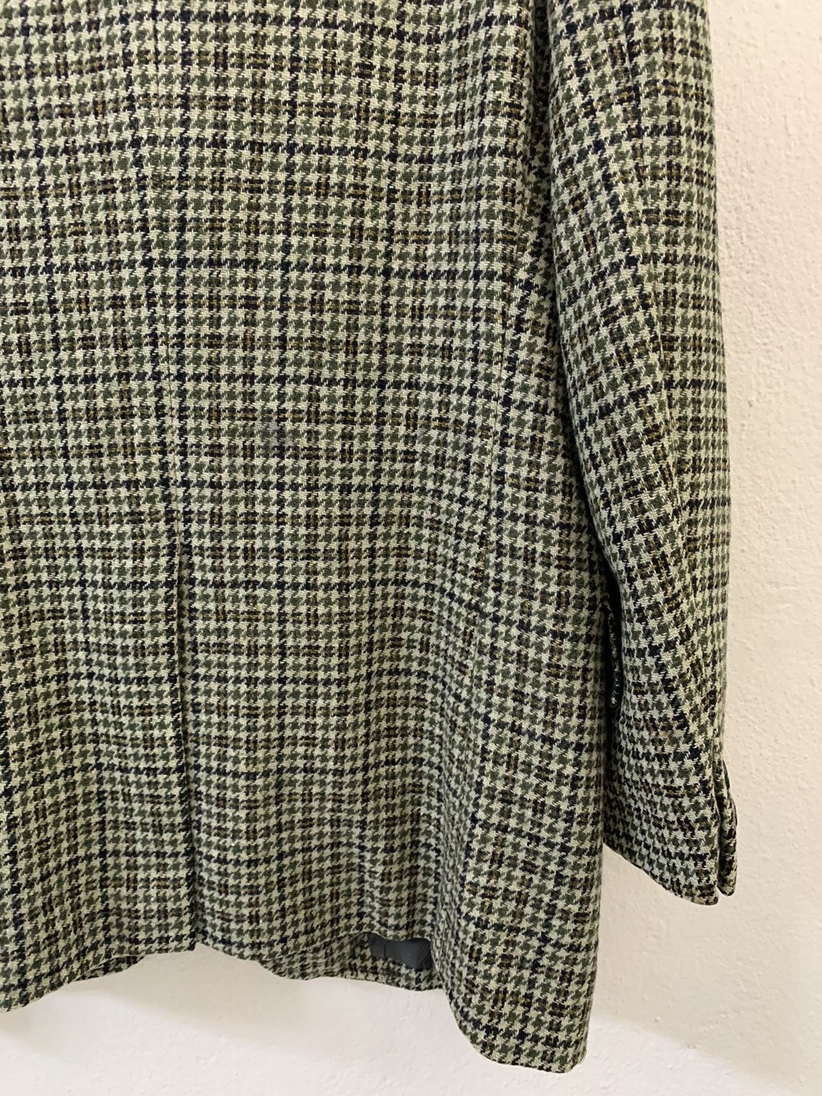 Burberry Vintage 80s Burberrys Plaid Wool Blazer Jacket Size US M / EU 48-50 / 2 - 9 Thumbnail