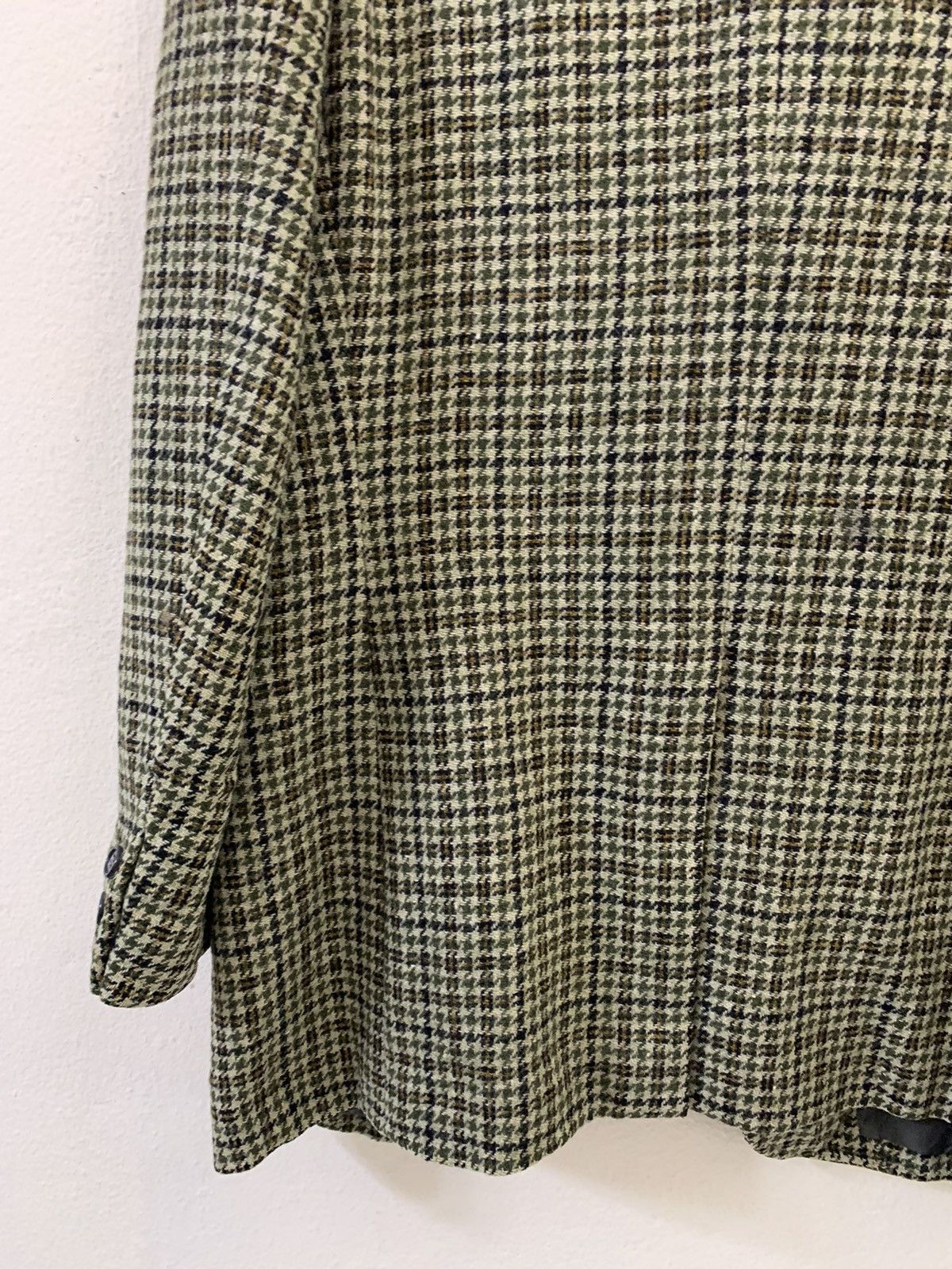 Burberry Vintage 80s Burberrys Plaid Wool Blazer Jacket Size US M / EU 48-50 / 2 - 10 Thumbnail