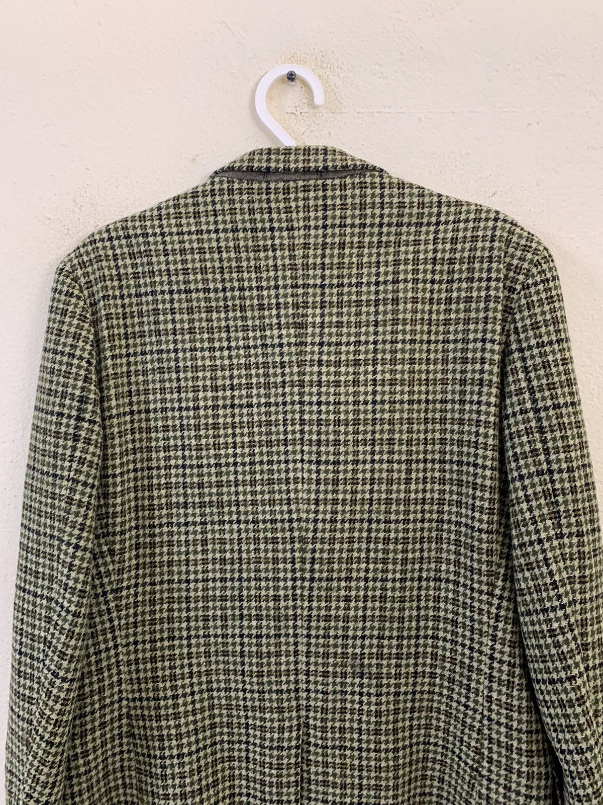 Burberry Vintage 80s Burberrys Plaid Wool Blazer Jacket Size US M / EU 48-50 / 2 - 11 Thumbnail