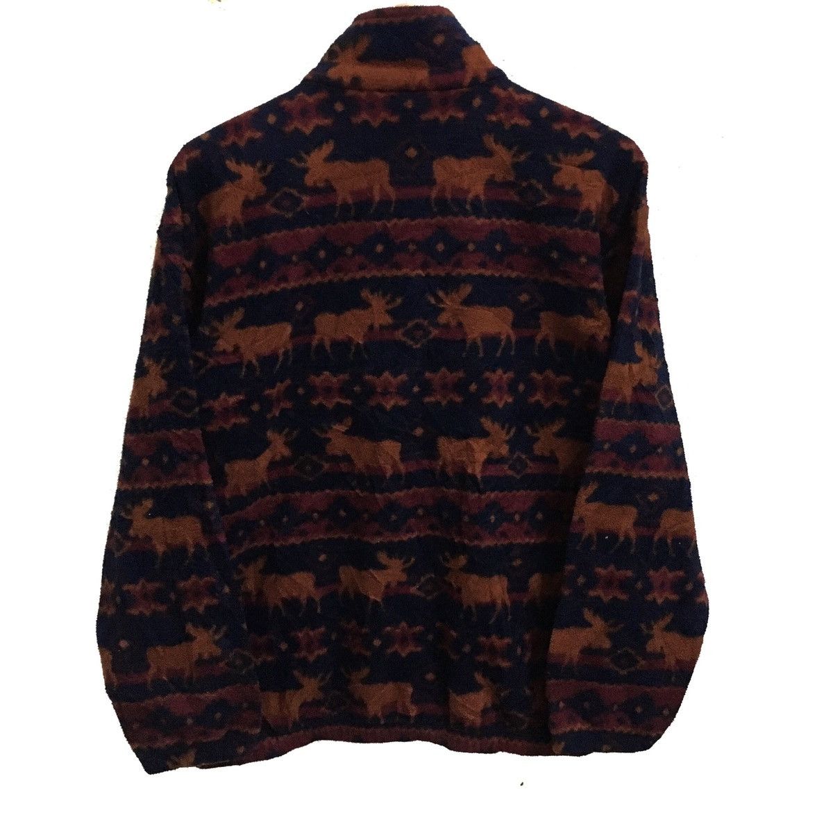 Teepee Sports × Vintage VINTAGE TEEPEE CANADA ANIMAL ABSTRACT DESIGN FLEECE SWEATER Size US M / EU 48-50 / 2 - 2 Thumbnail
