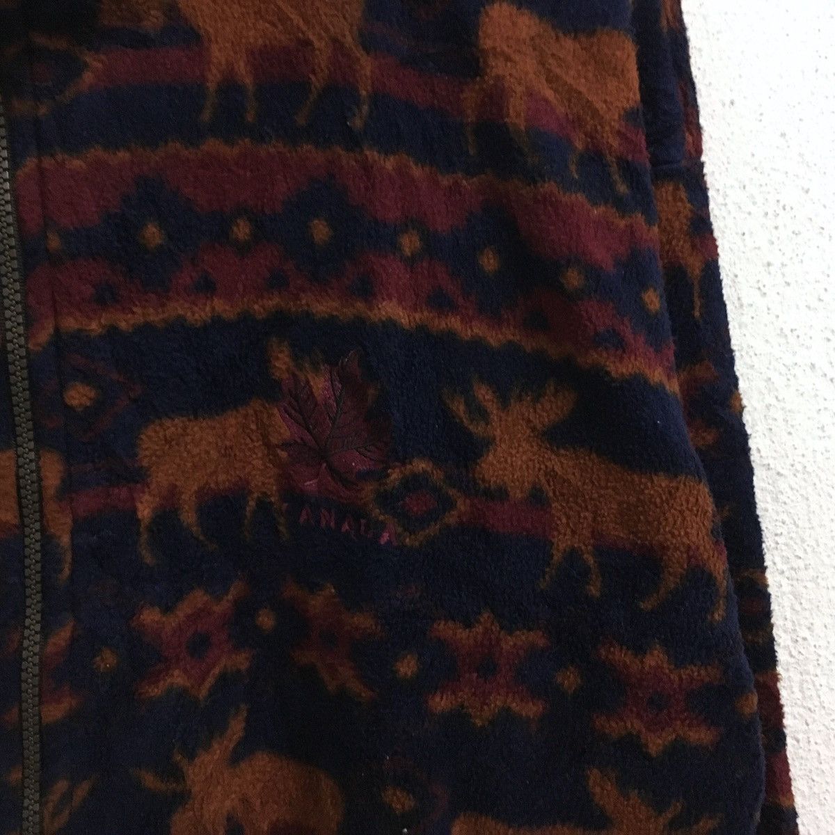 Teepee Sports × Vintage VINTAGE TEEPEE CANADA ANIMAL ABSTRACT DESIGN FLEECE SWEATER Size US M / EU 48-50 / 2 - 4 Thumbnail