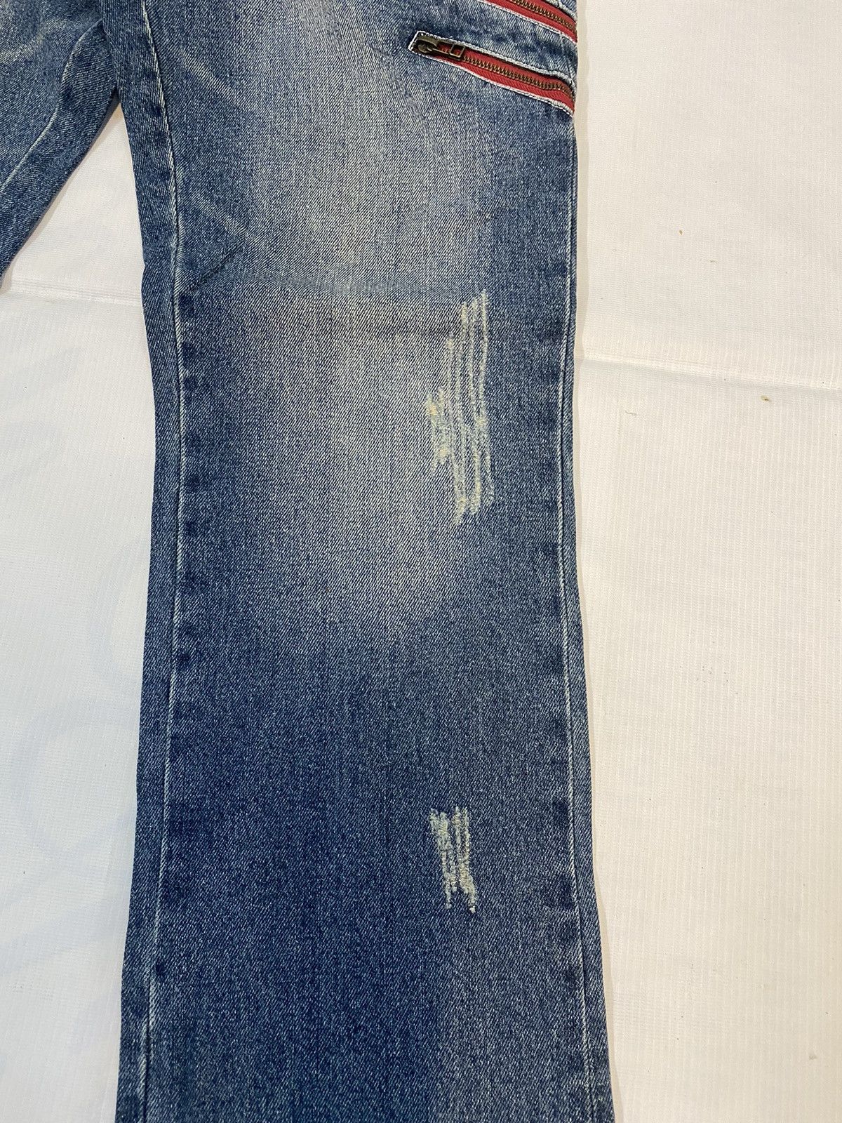 Japanese Brand × Vintage Vintage Jack Serika Crafted With Expert Artist Work Denim Size US 31 - 6 Thumbnail