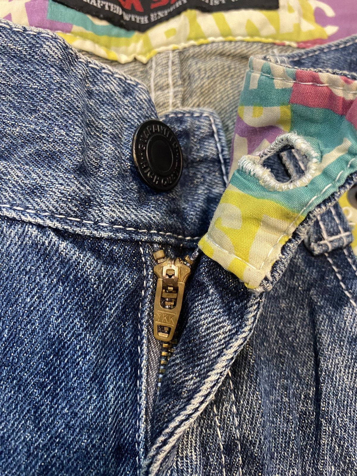 Japanese Brand × Vintage Vintage Jack Serika Crafted With Expert Artist Work Denim Size US 31 - 10 Thumbnail