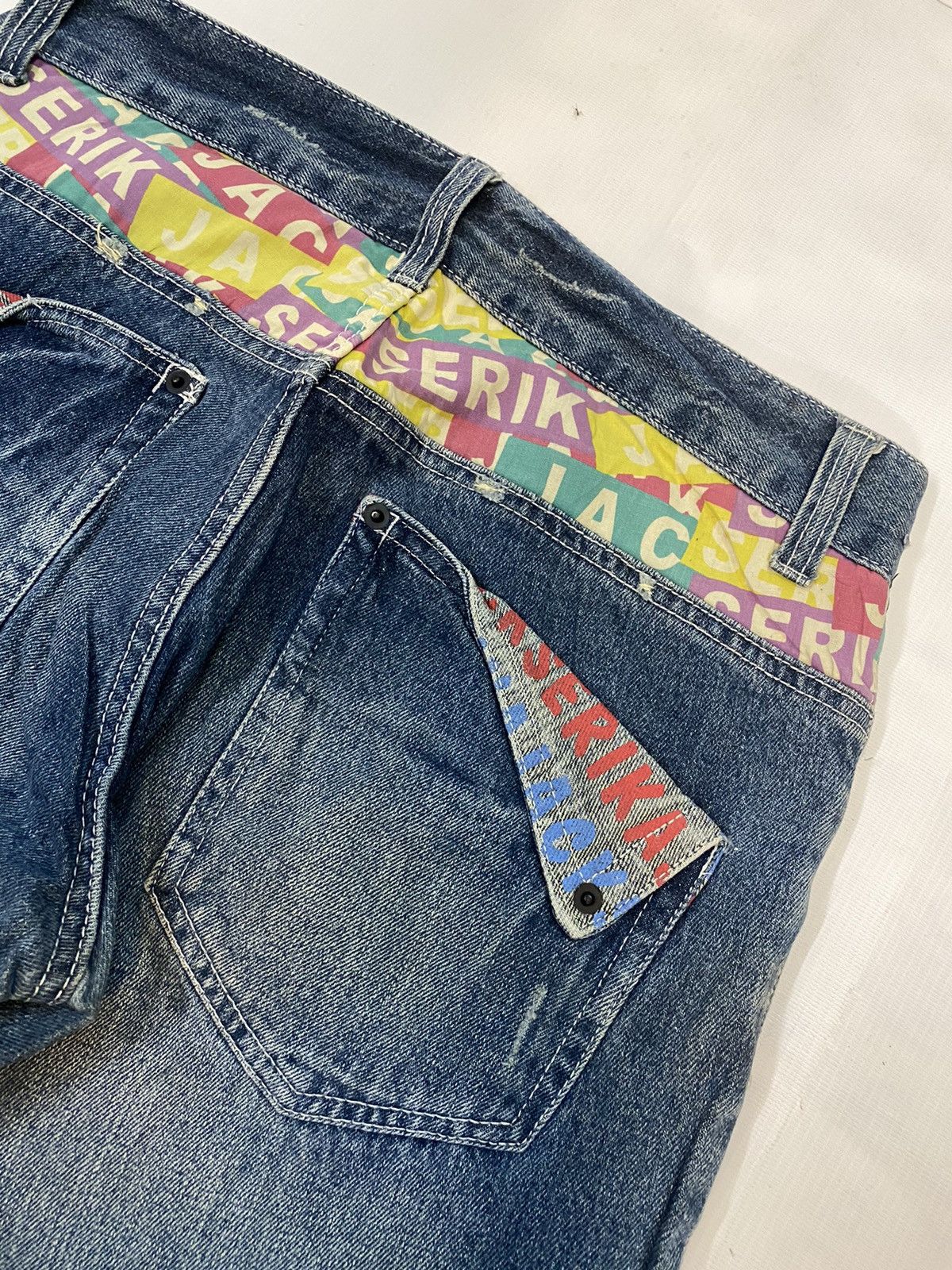 Japanese Brand × Vintage Vintage Jack Serika Crafted With Expert Artist Work Denim Size US 31 - 16 Thumbnail