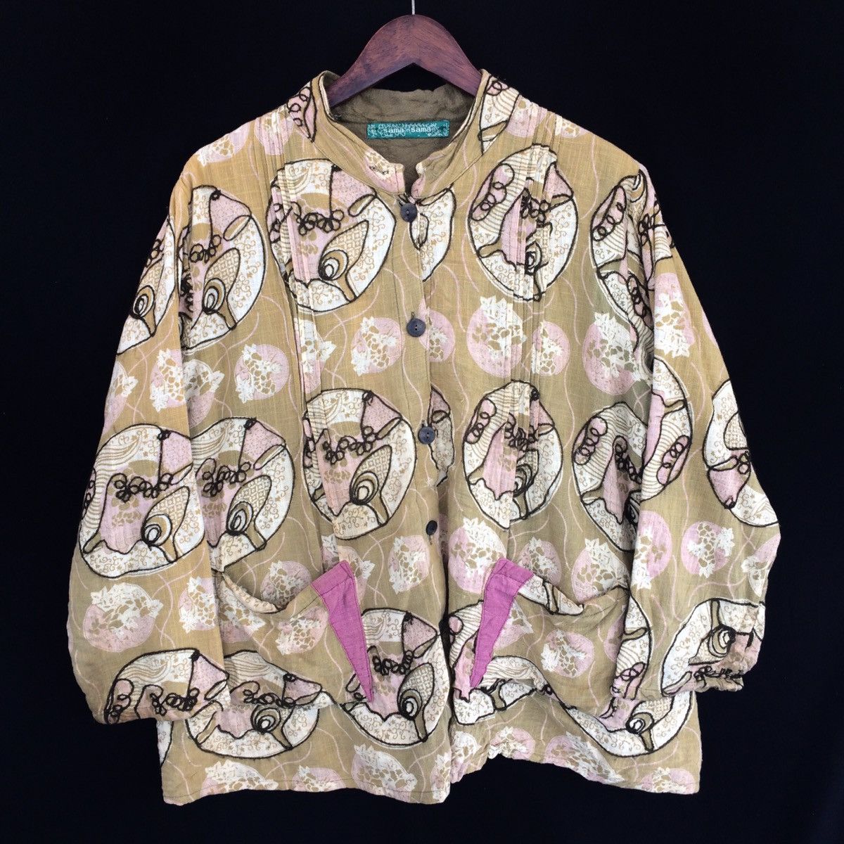 Japanese Brand Japanese Brand Sama Sama Mandarin Kapital Style Jacket Size US M / EU 48-50 / 2 - 1 Thumbnail
