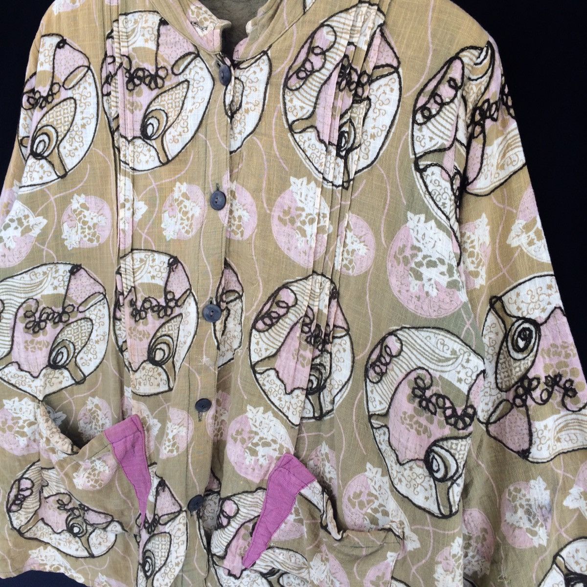 Japanese Brand Japanese Brand Sama Sama Mandarin Kapital Style Jacket Size US M / EU 48-50 / 2 - 4 Thumbnail