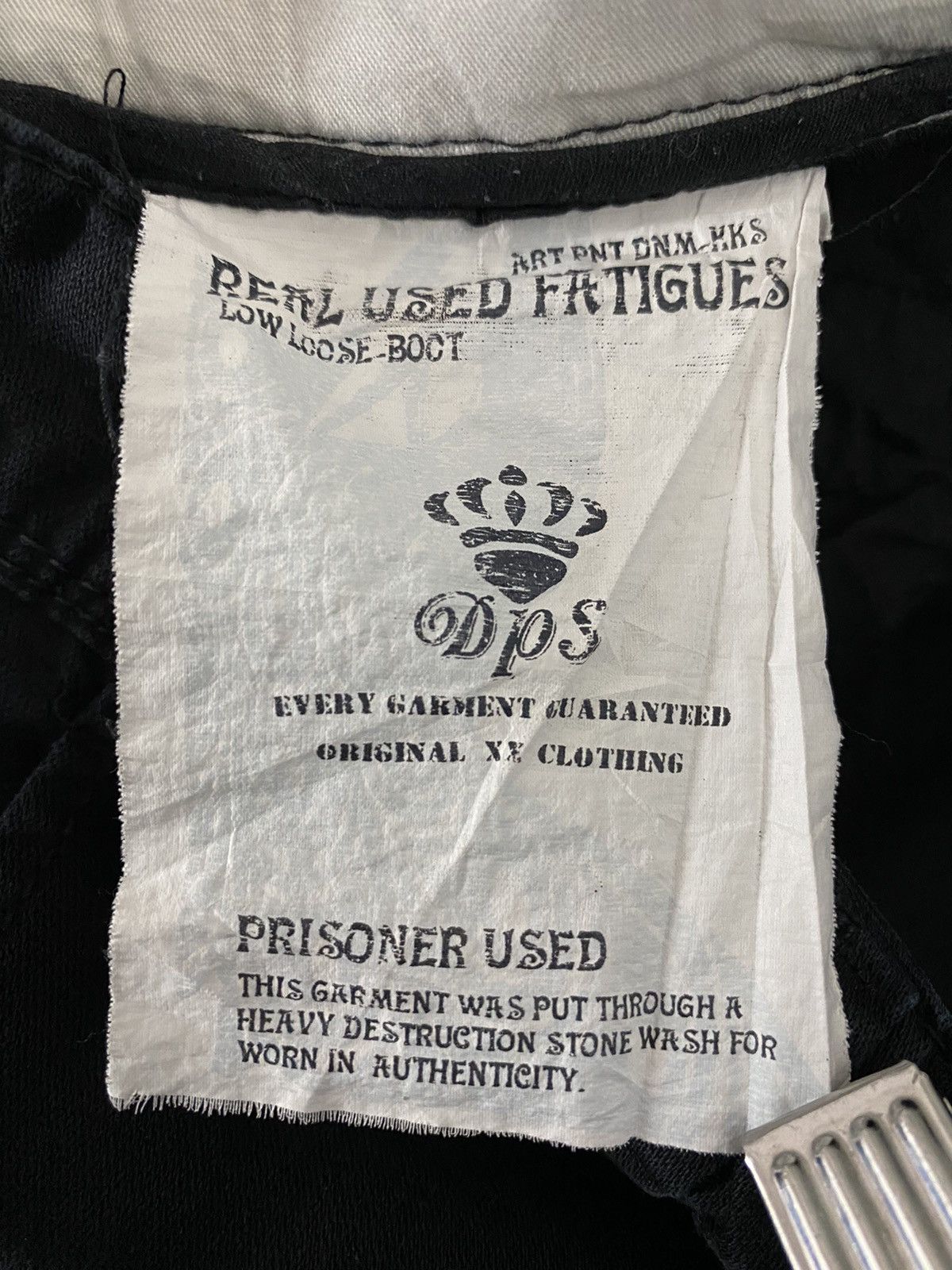 Japanese Brand × Vintage Vintage DPS Japan Cargo Trousers Low Loose Bot Size US 33 - 14 Thumbnail