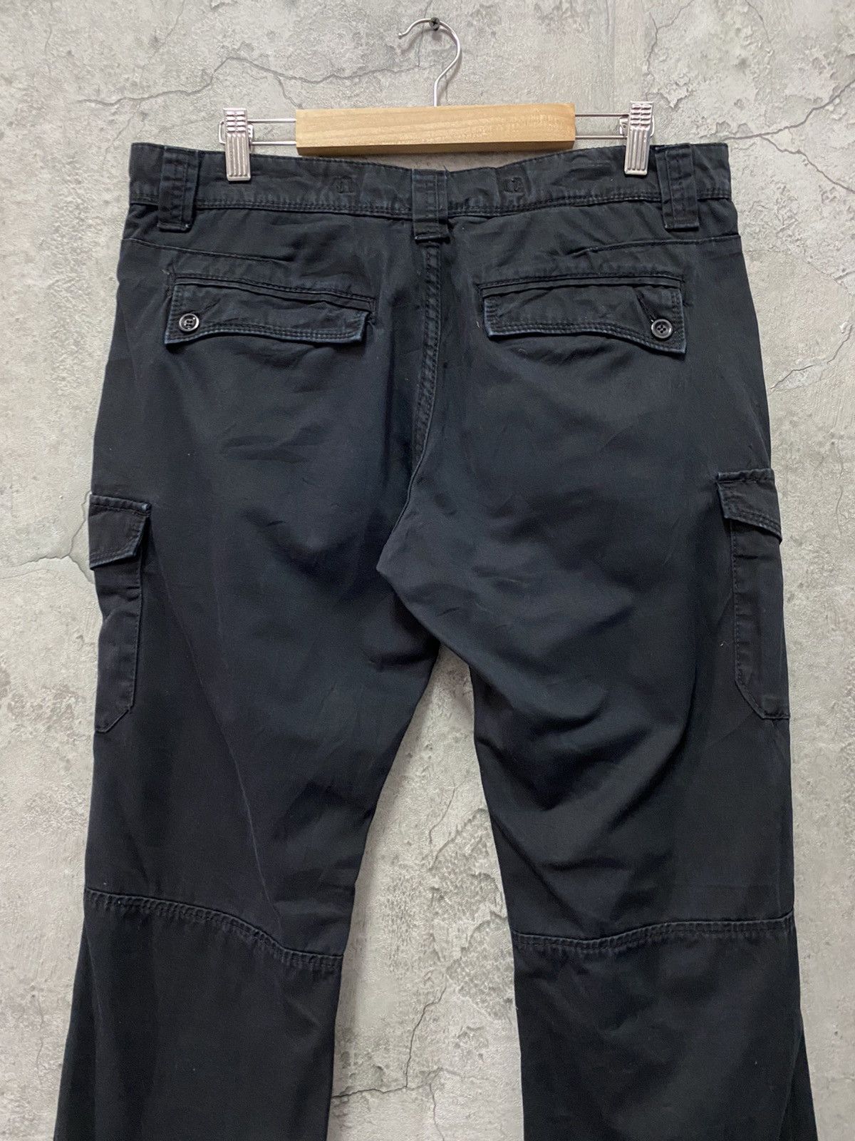 Japanese Brand × Vintage Vintage DPS Japan Cargo Trousers Low Loose Bot Size US 33 - 11 Thumbnail